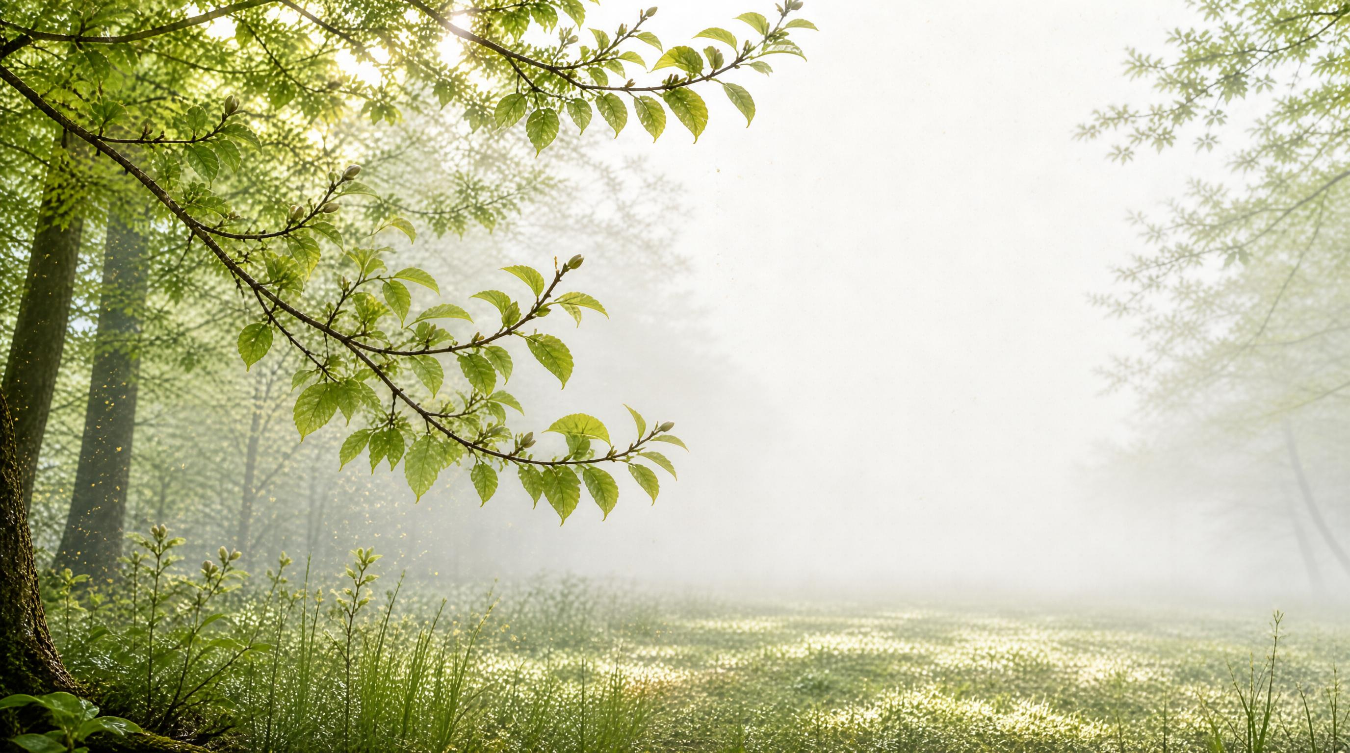 Misty Forest Morning