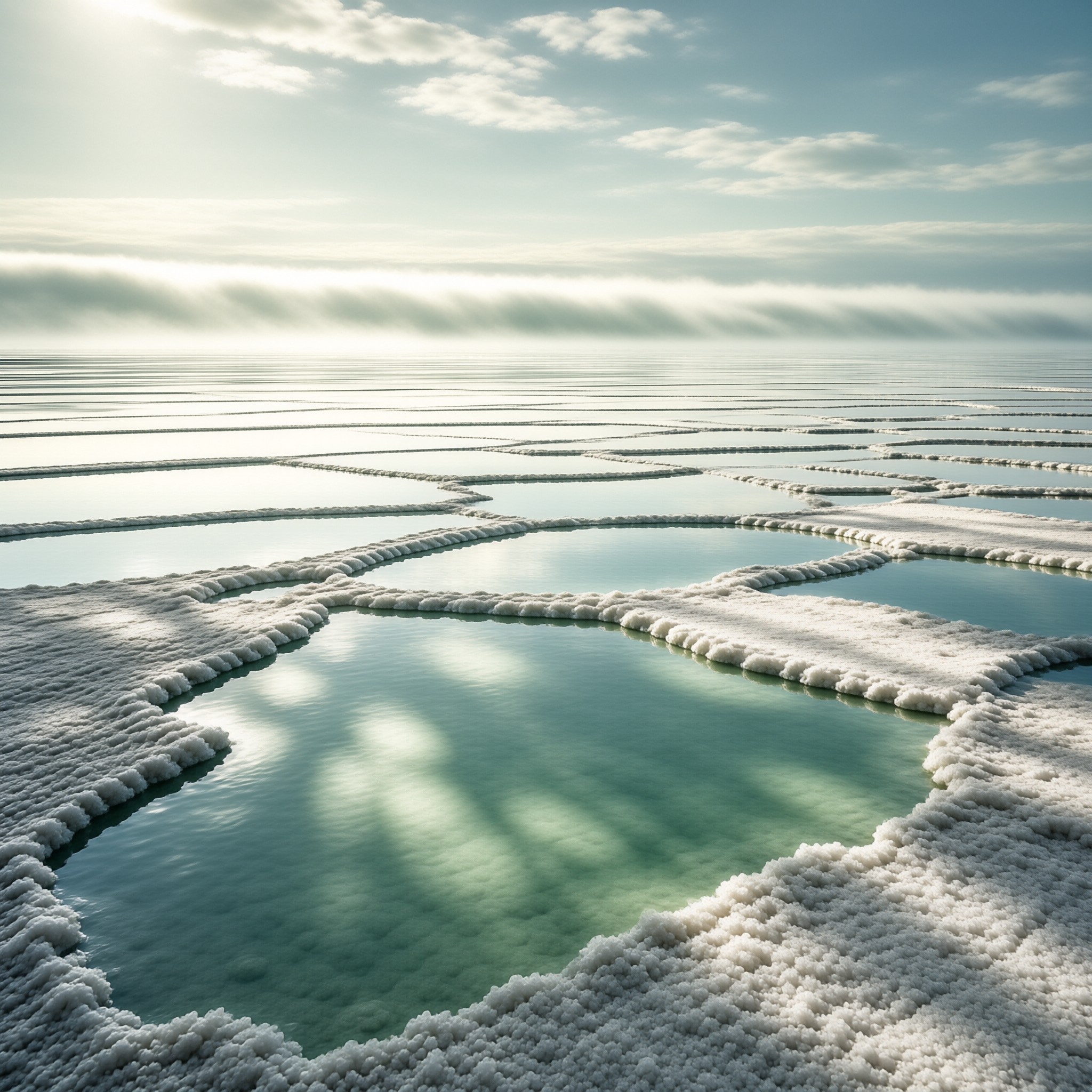 Salt Evaporation Ponds