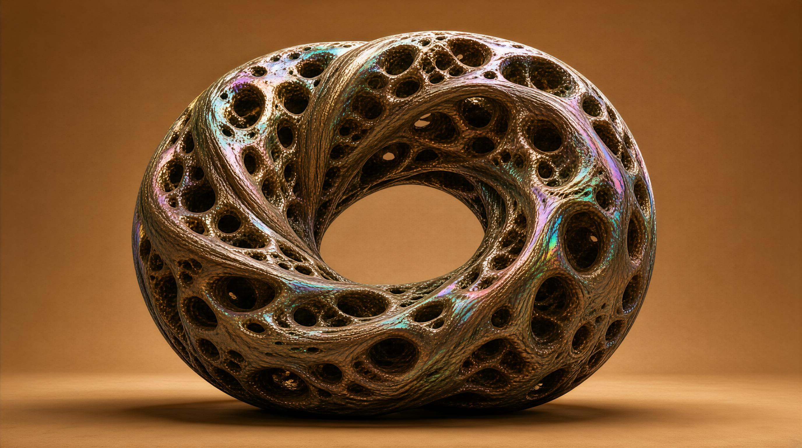 Iridescent Toroidal Structure