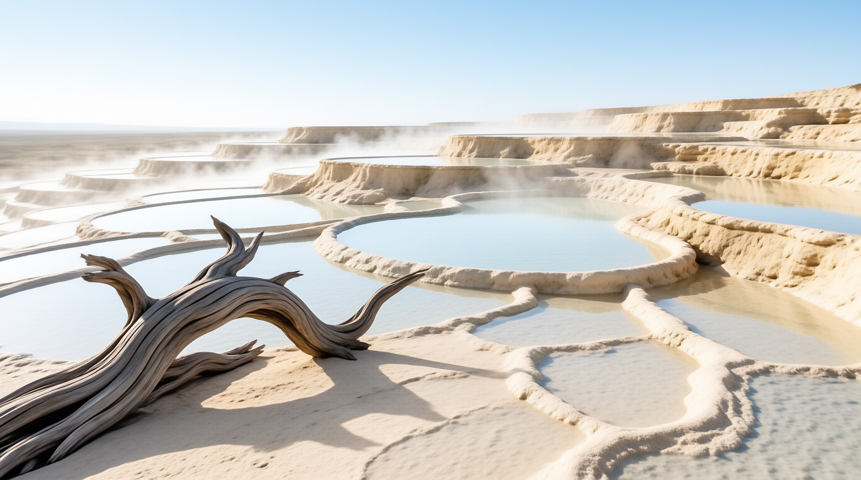 Terraced Geothermal Pools