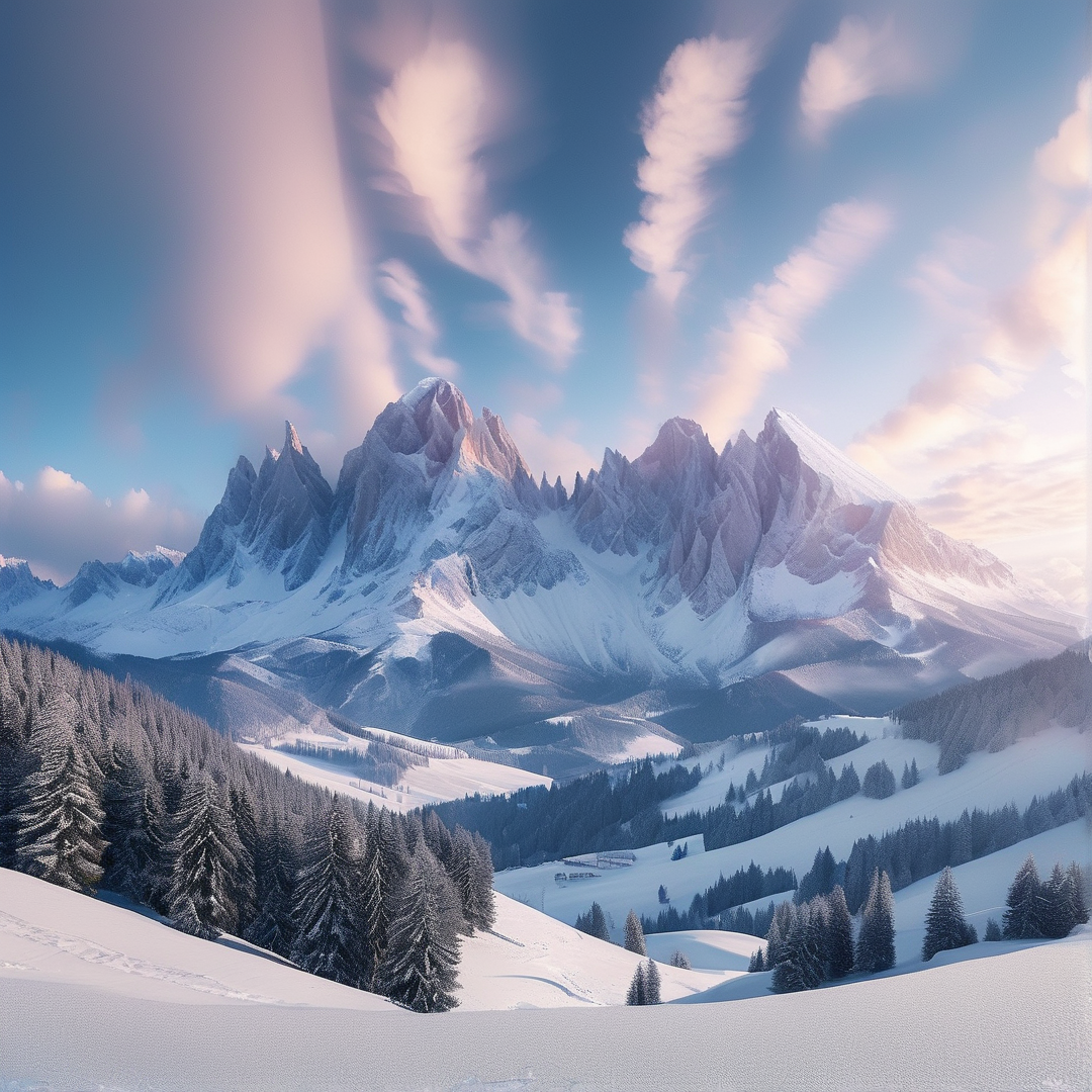 Majestic Snow Range