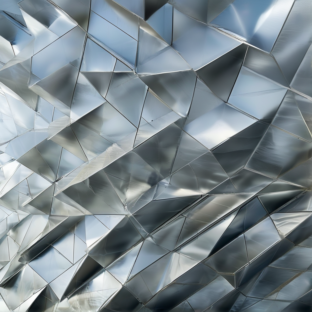 Metallic Faceted Surface