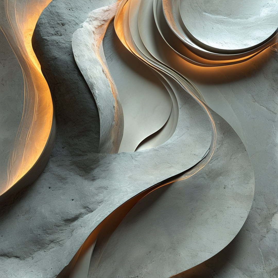 Abstract Flowing Curves