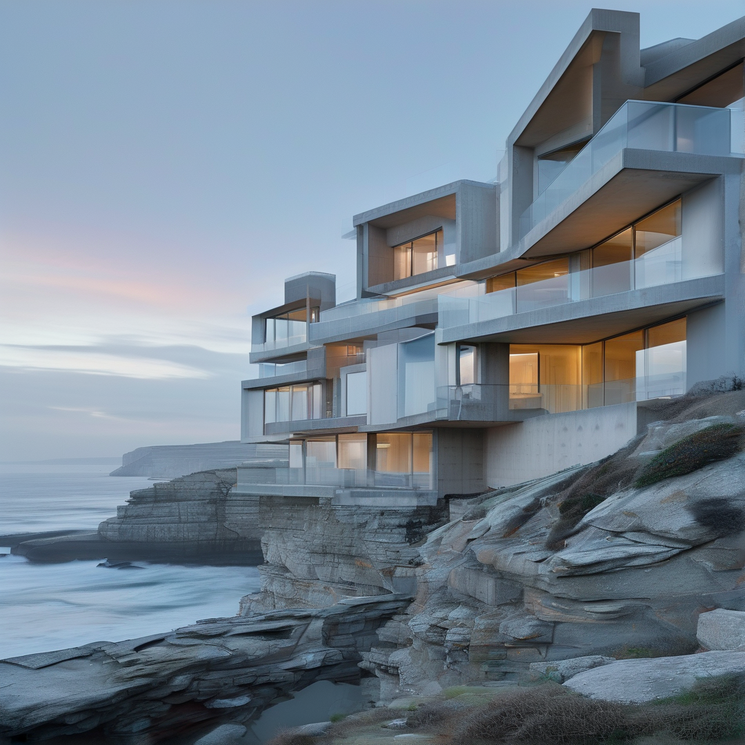 Modern Cliffside Villa