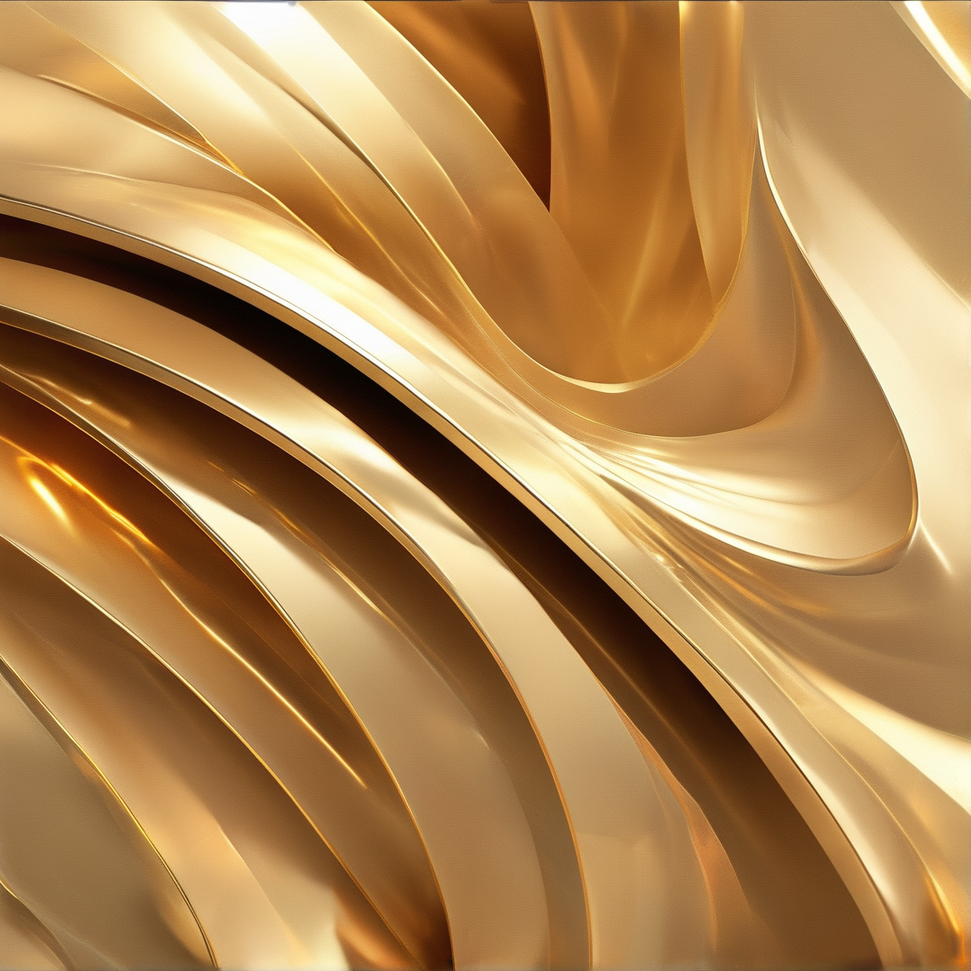 Liquid Gold Abstraction