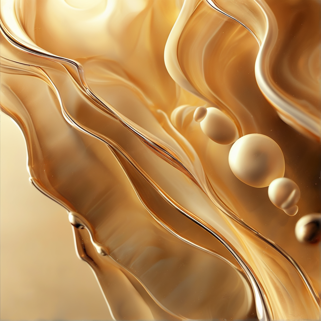Golden Liquid Flow