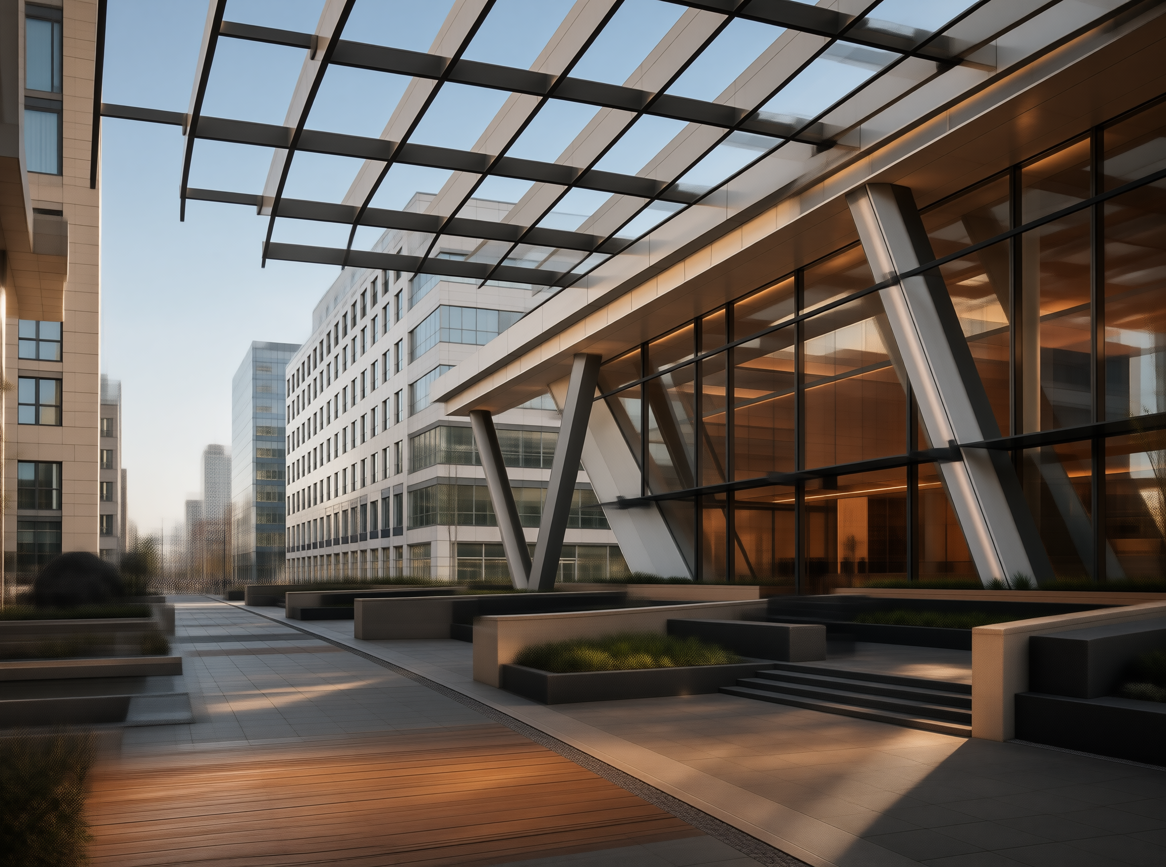 Contemporary Office Exterior