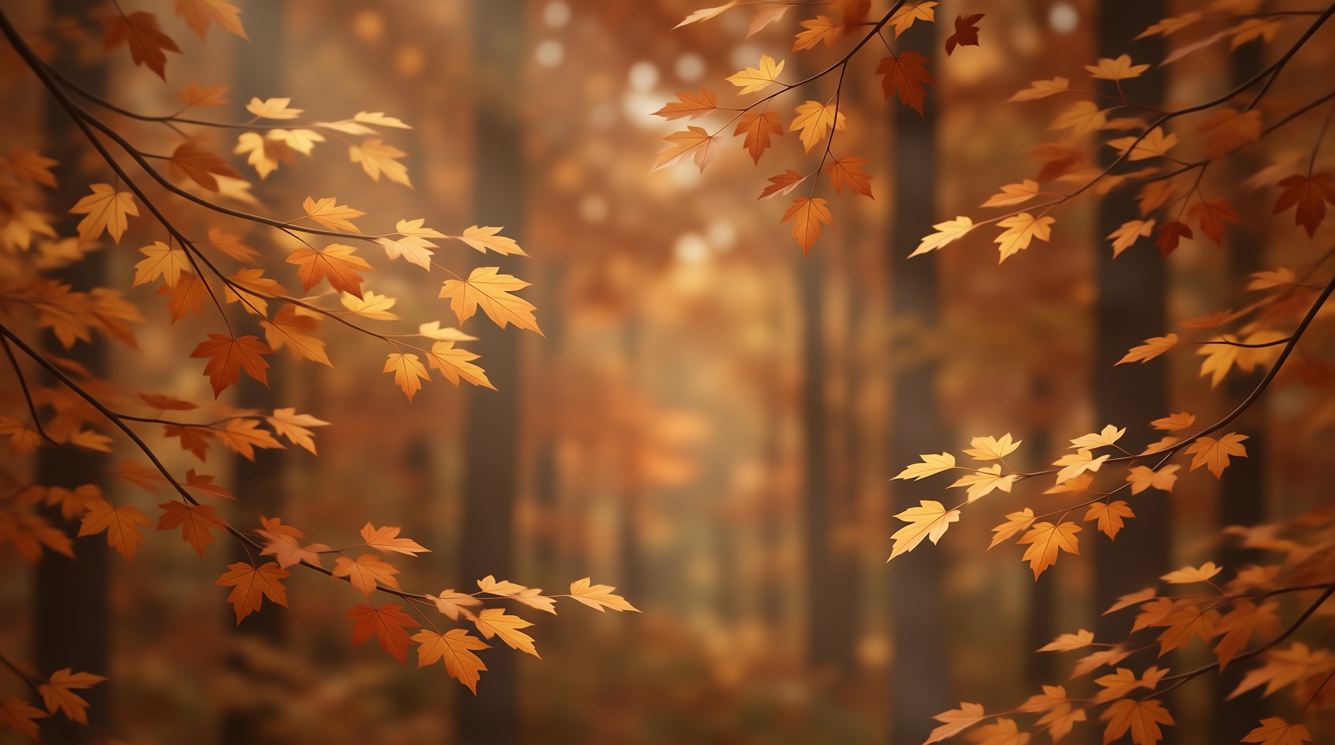 Golden Autumn Leaves