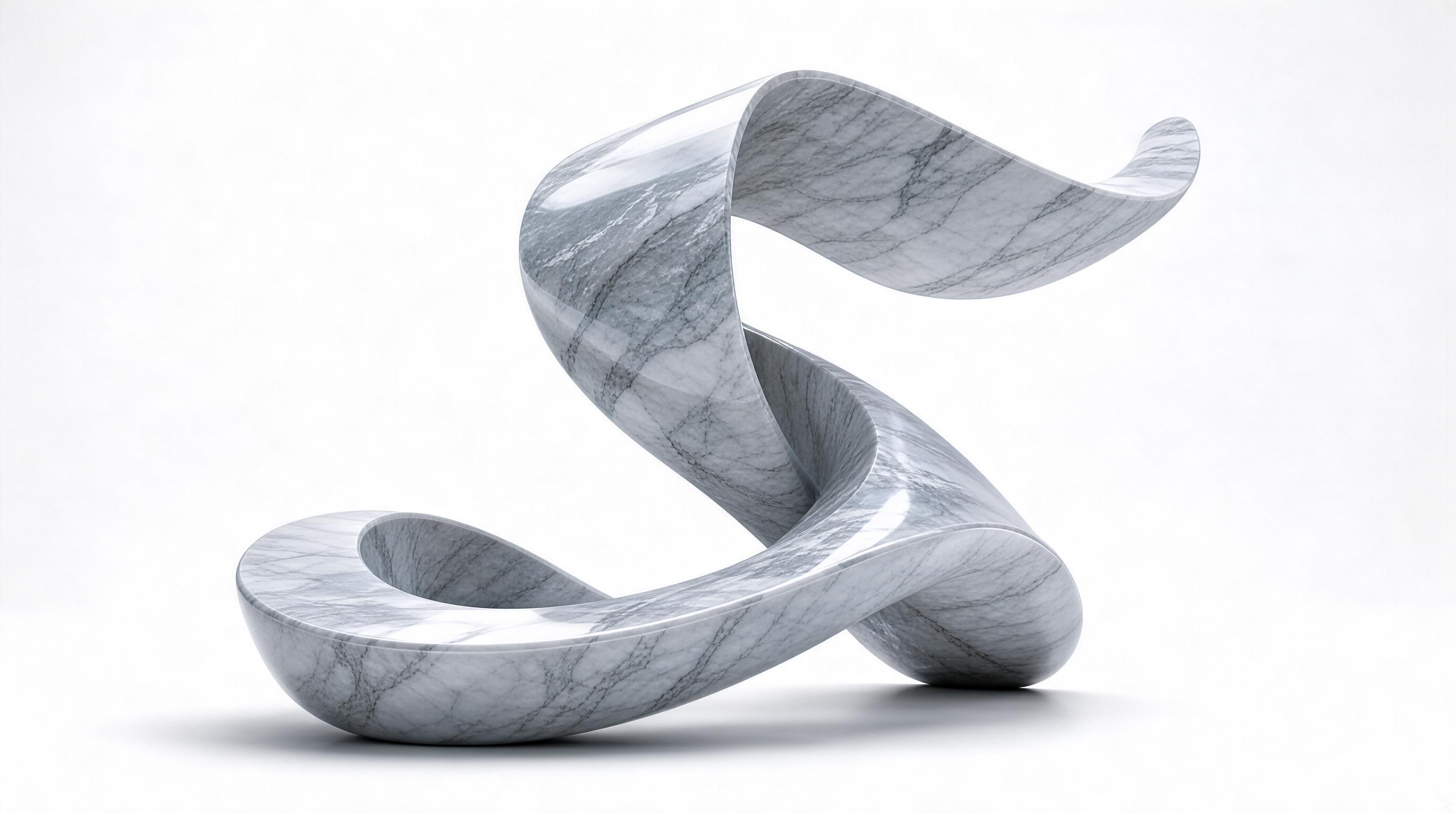 Twisted Marble Ribbon