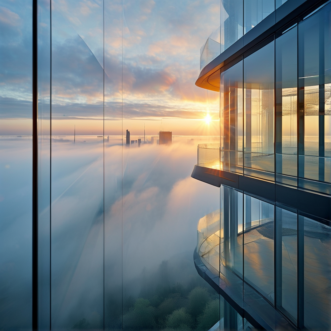 Sunrise Above the Clouds