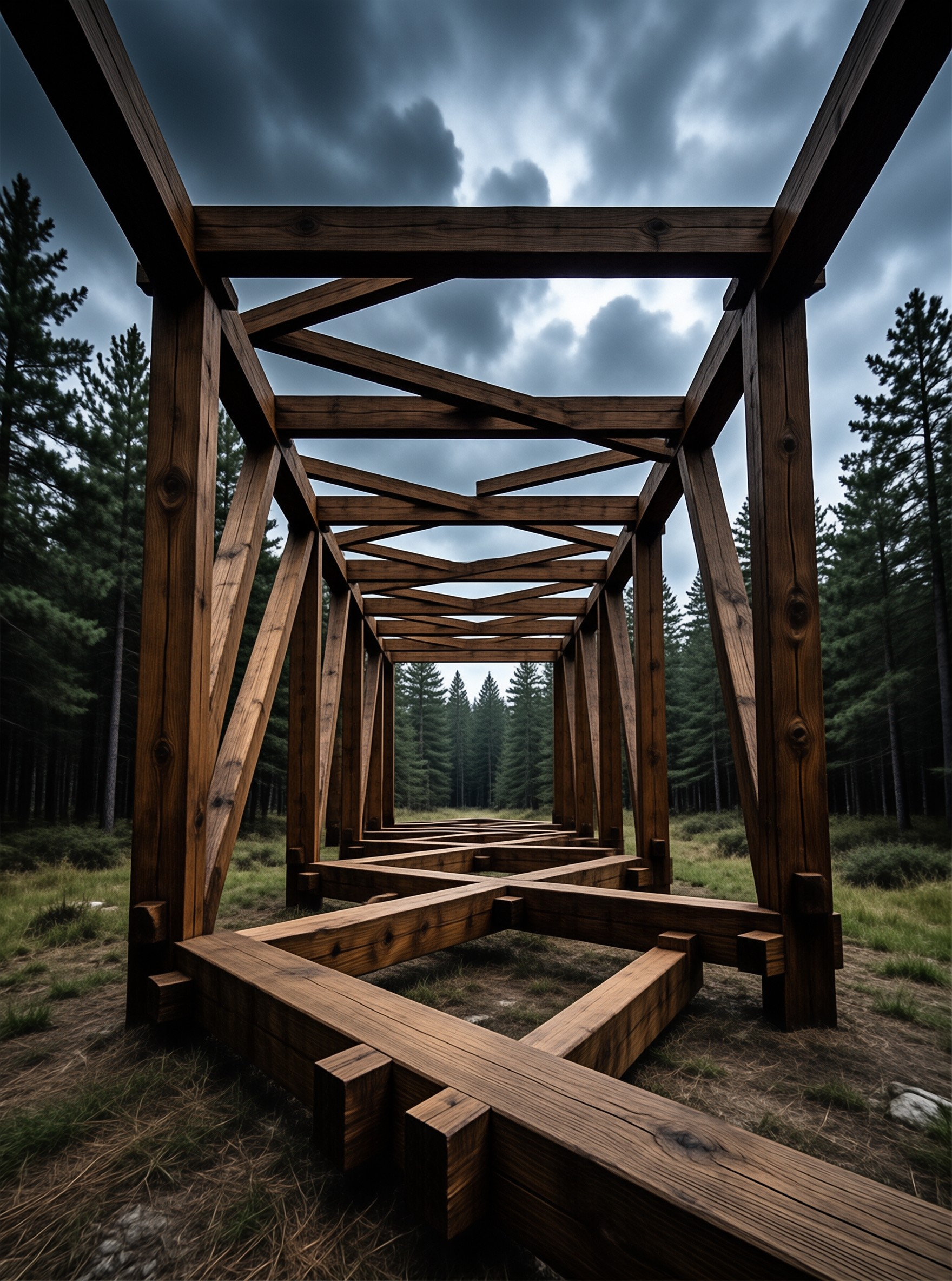Wooden Forest Structure