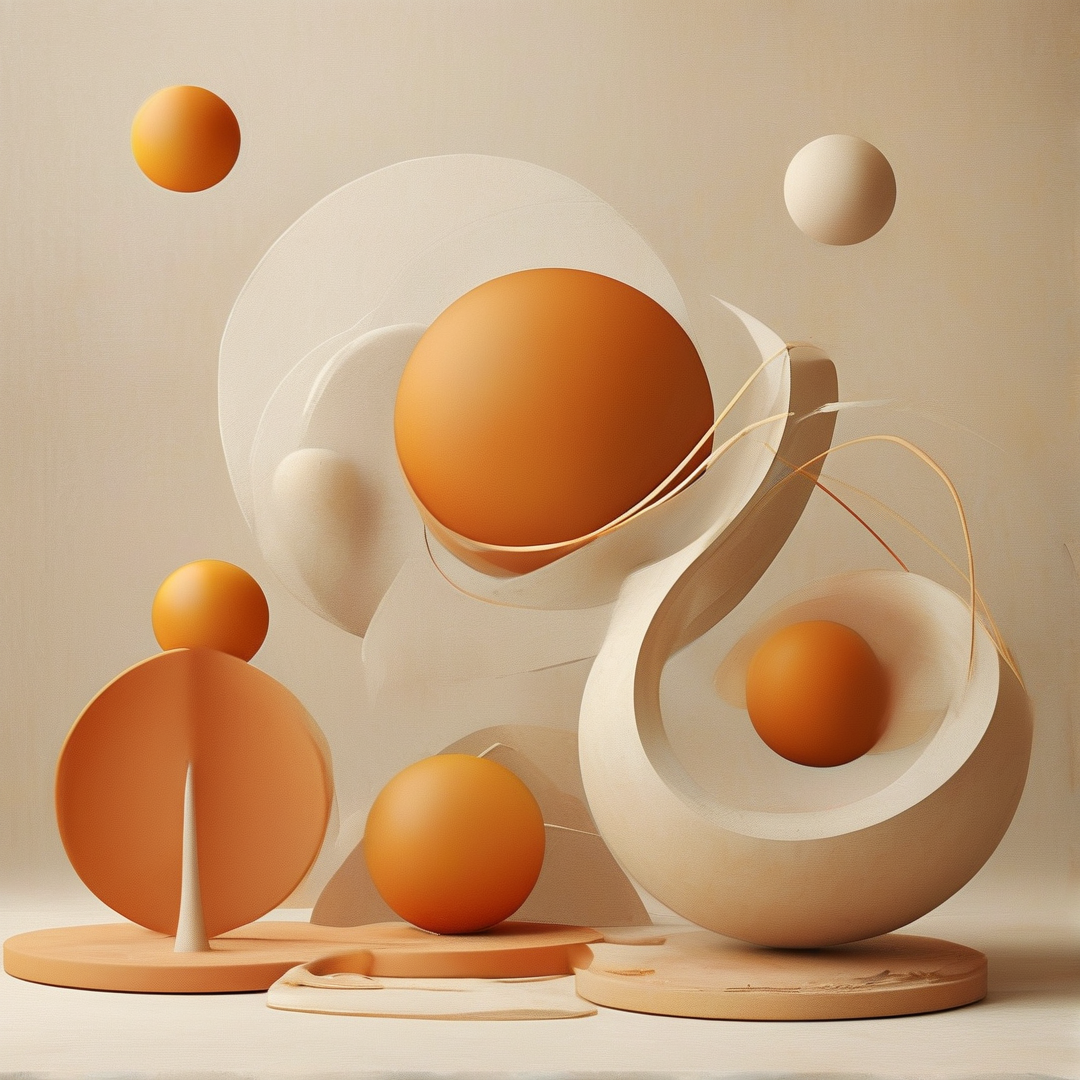 Abstract Geometric Sculpture