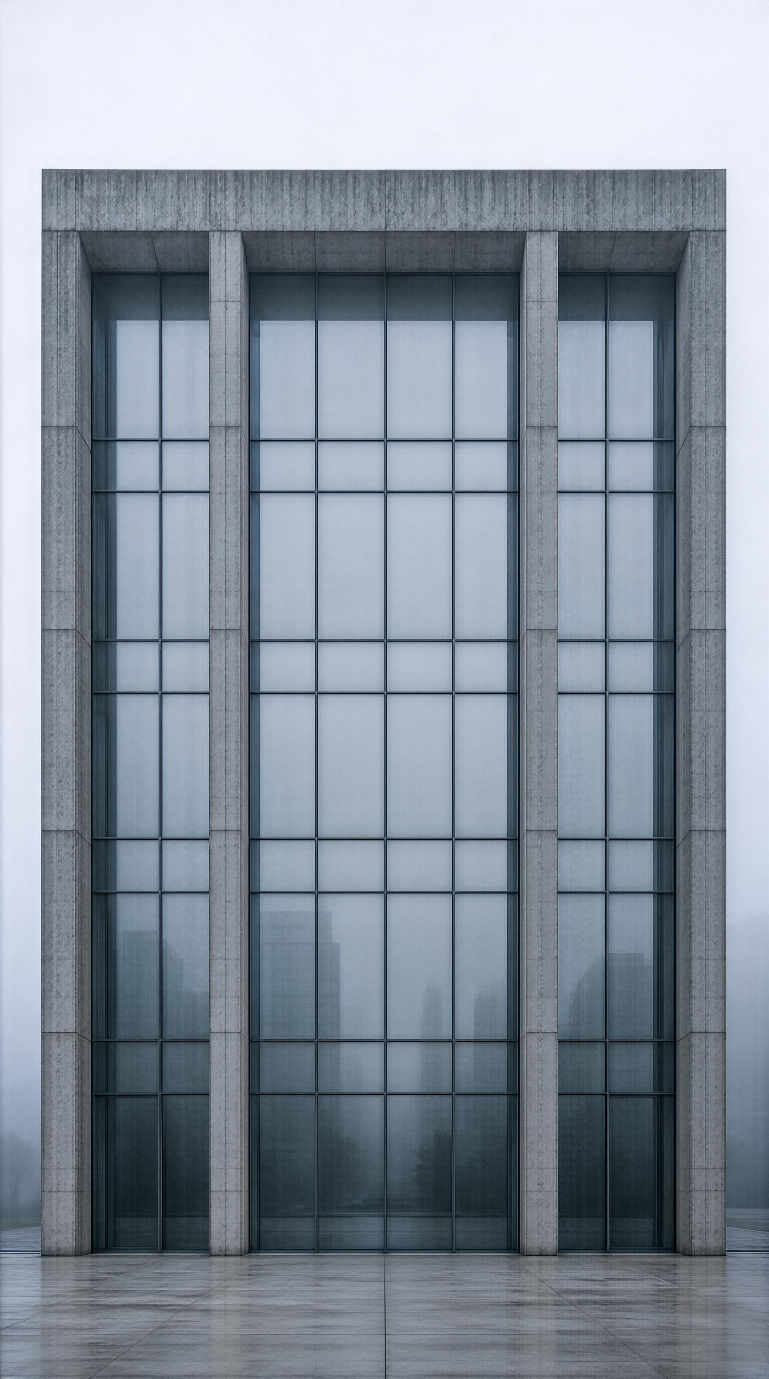 Minimalist Concrete Facade