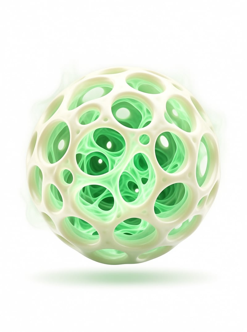 Hollow Green Sphere