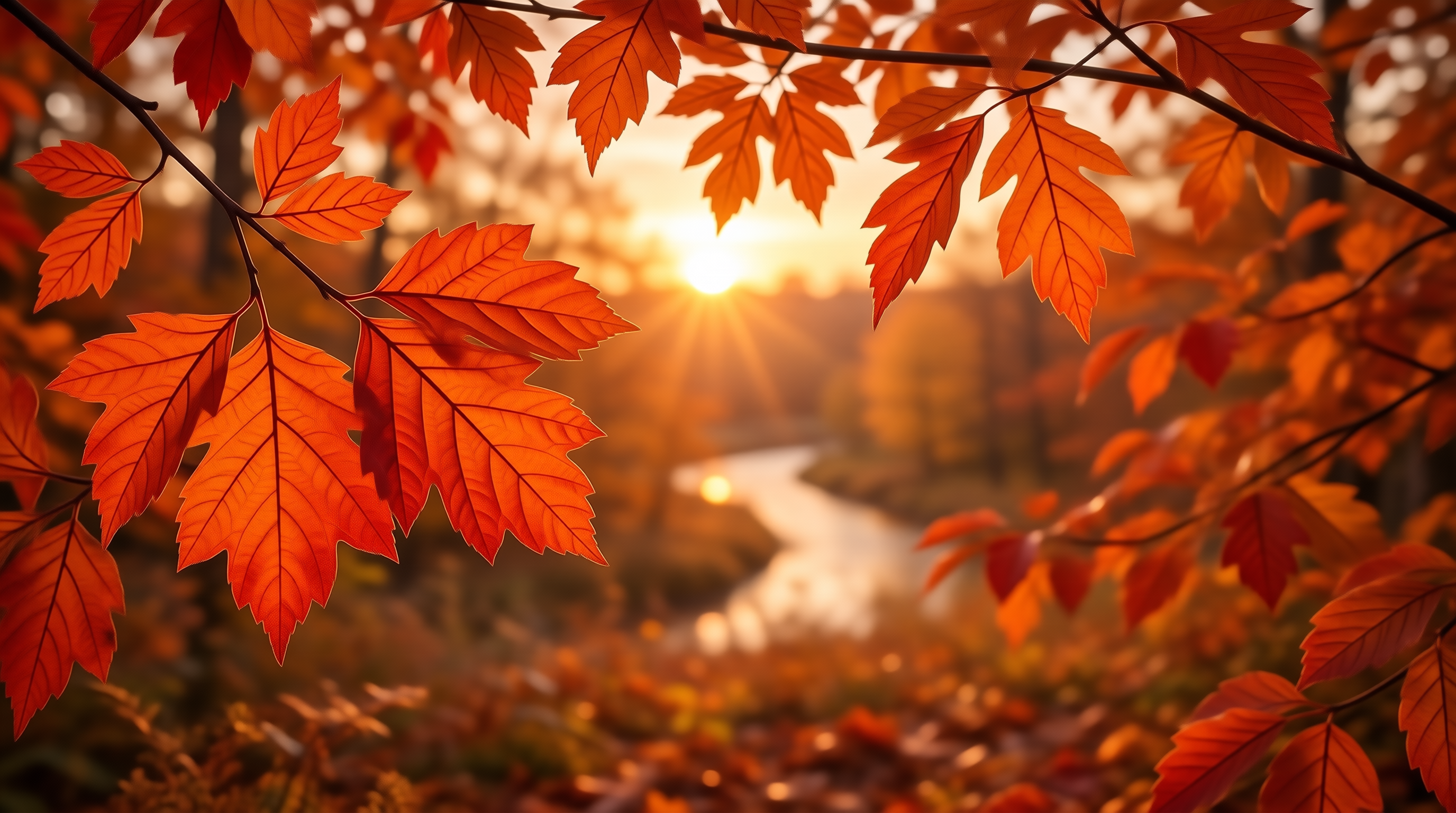 Golden Autumn Leaves