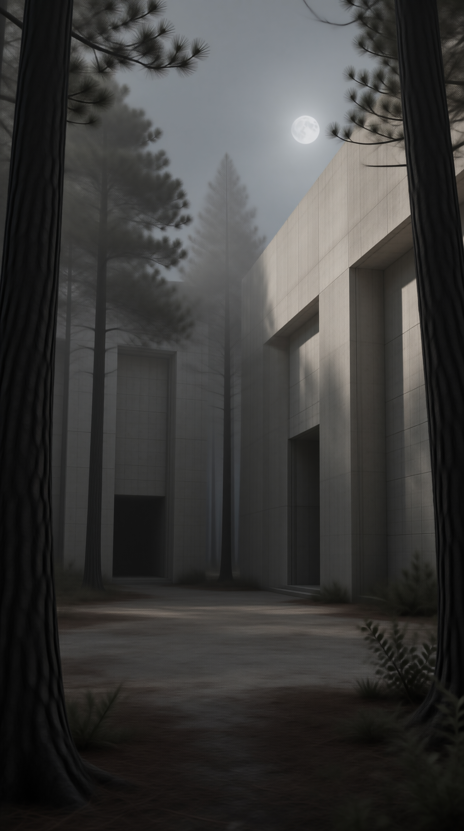 Misty Modern Architecture