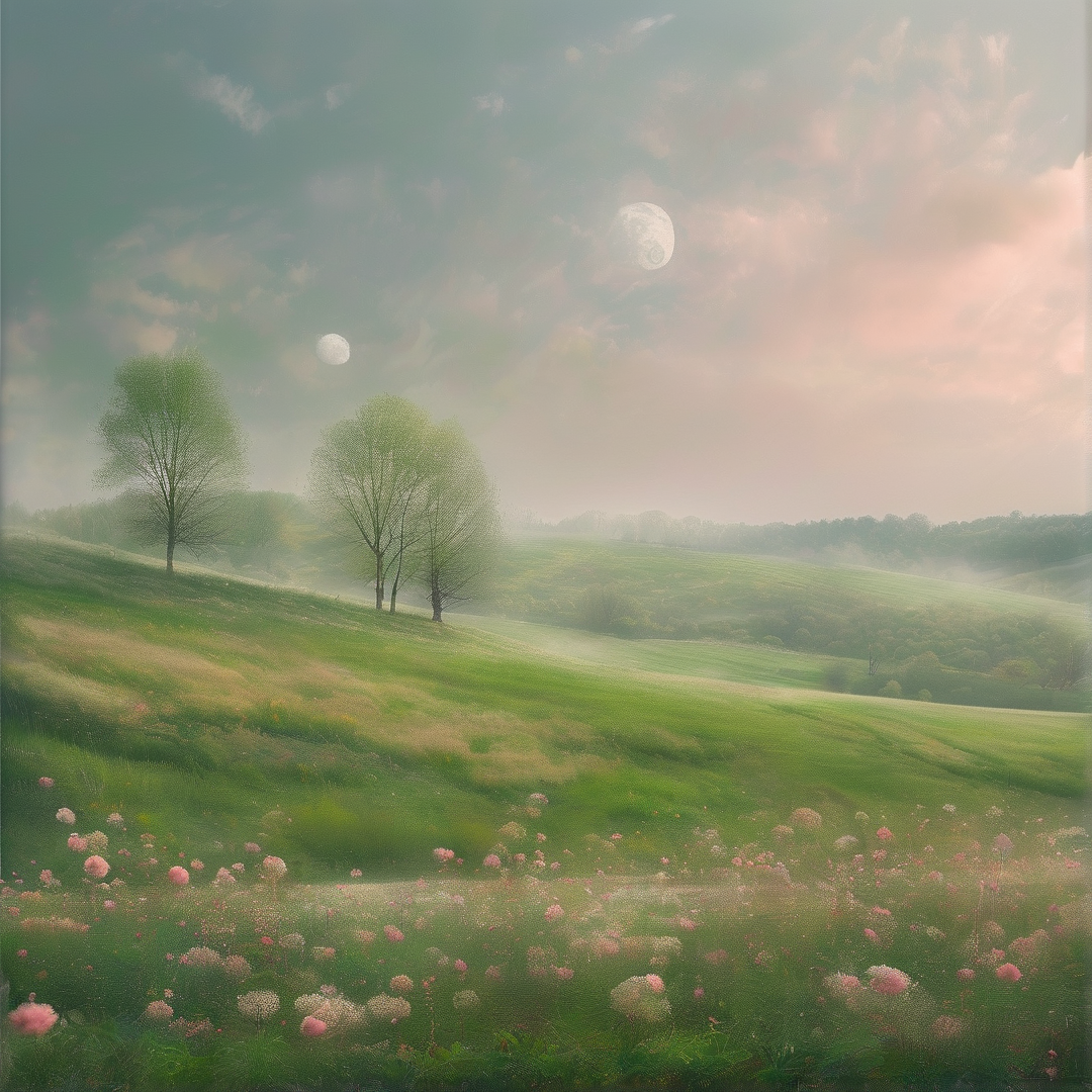 Dreamy Rolling Hills