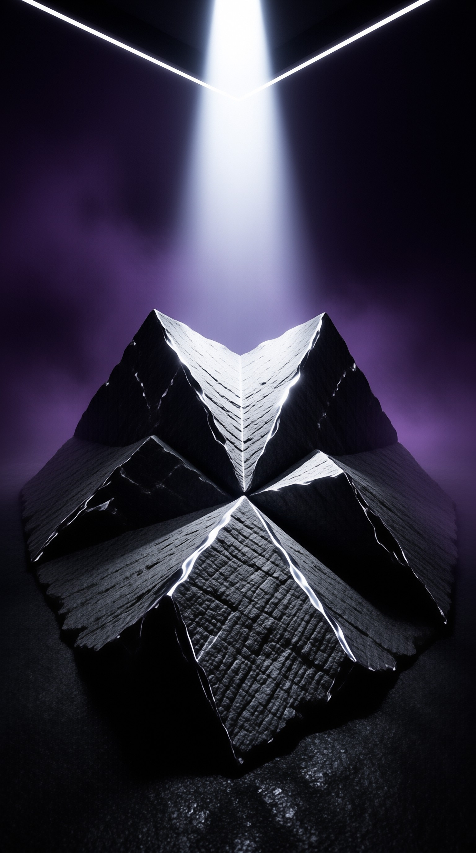 Illuminated Dark Crystal