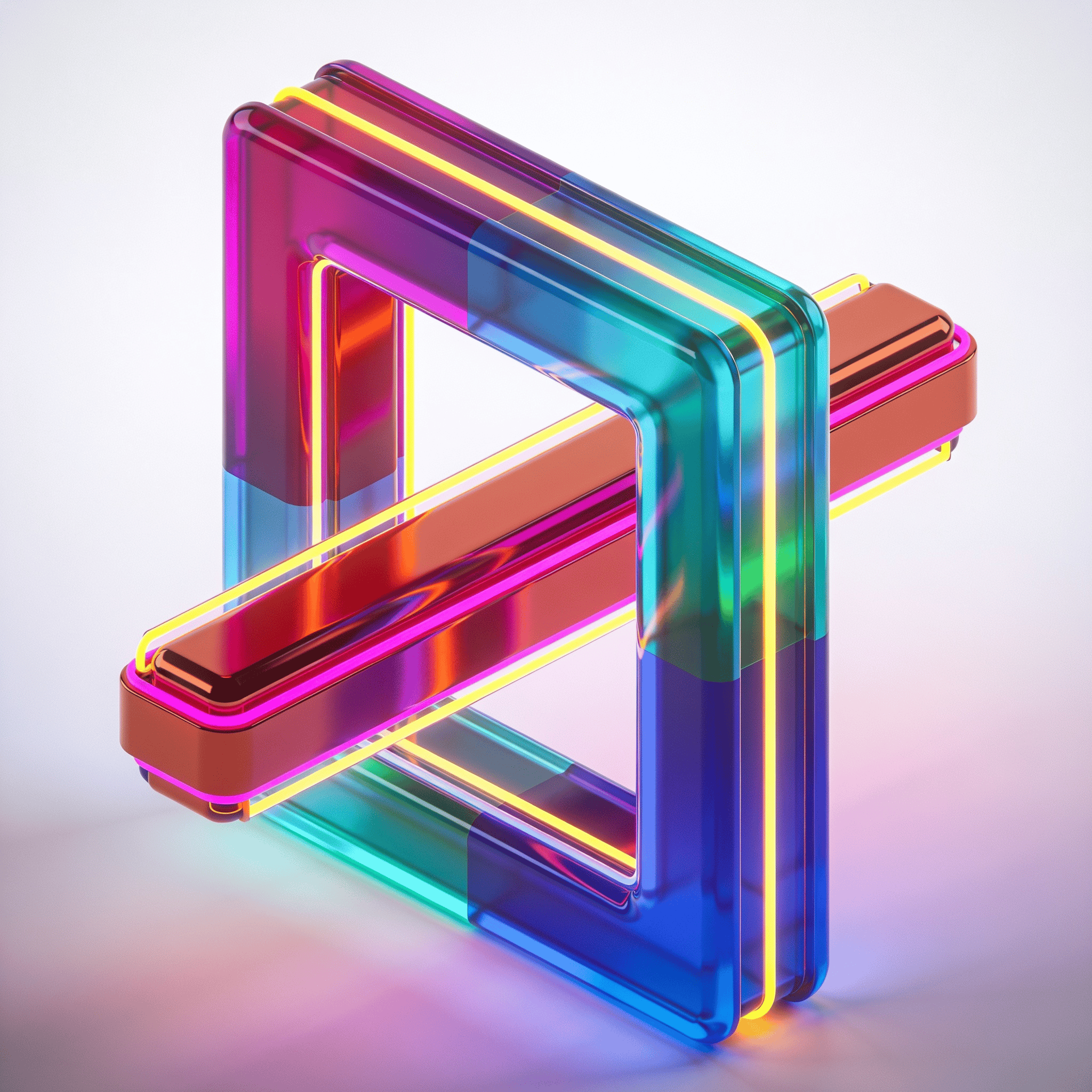 Neon Impossible Shape