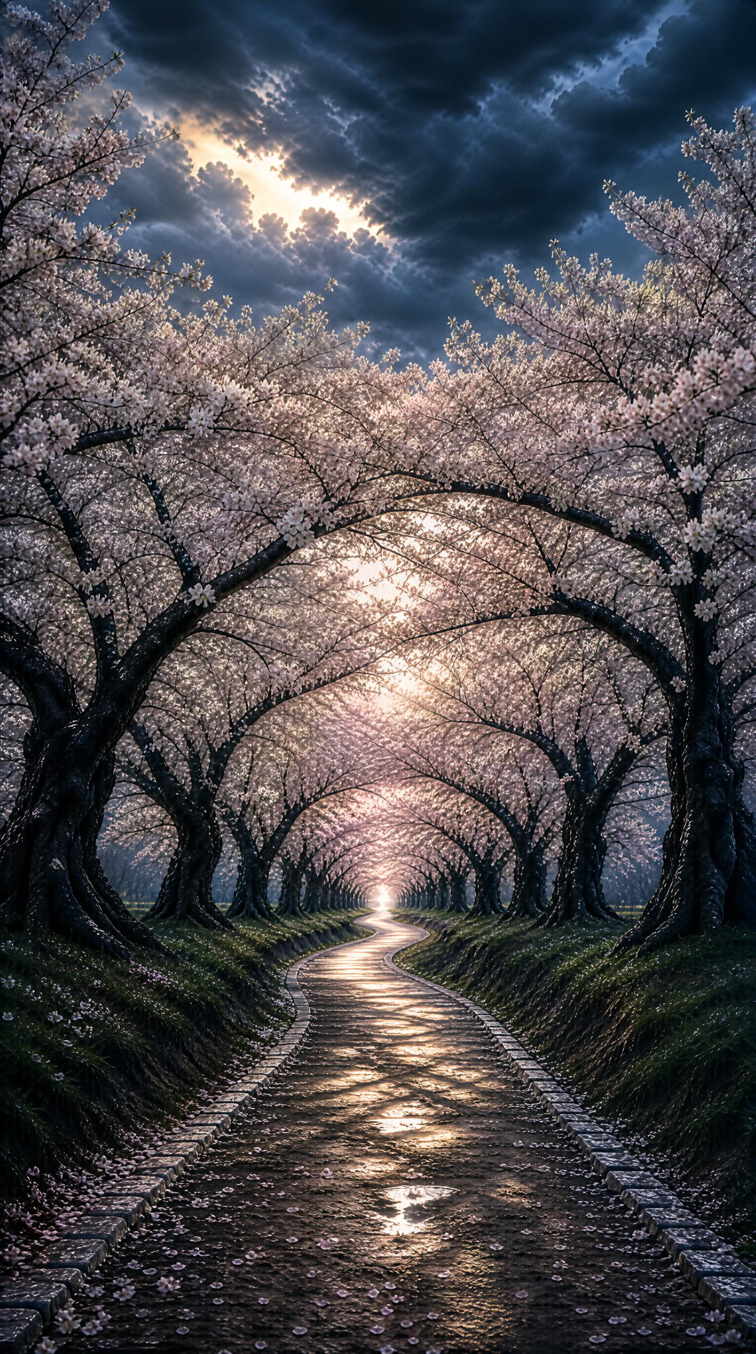 Cherry Blossom Tunnel