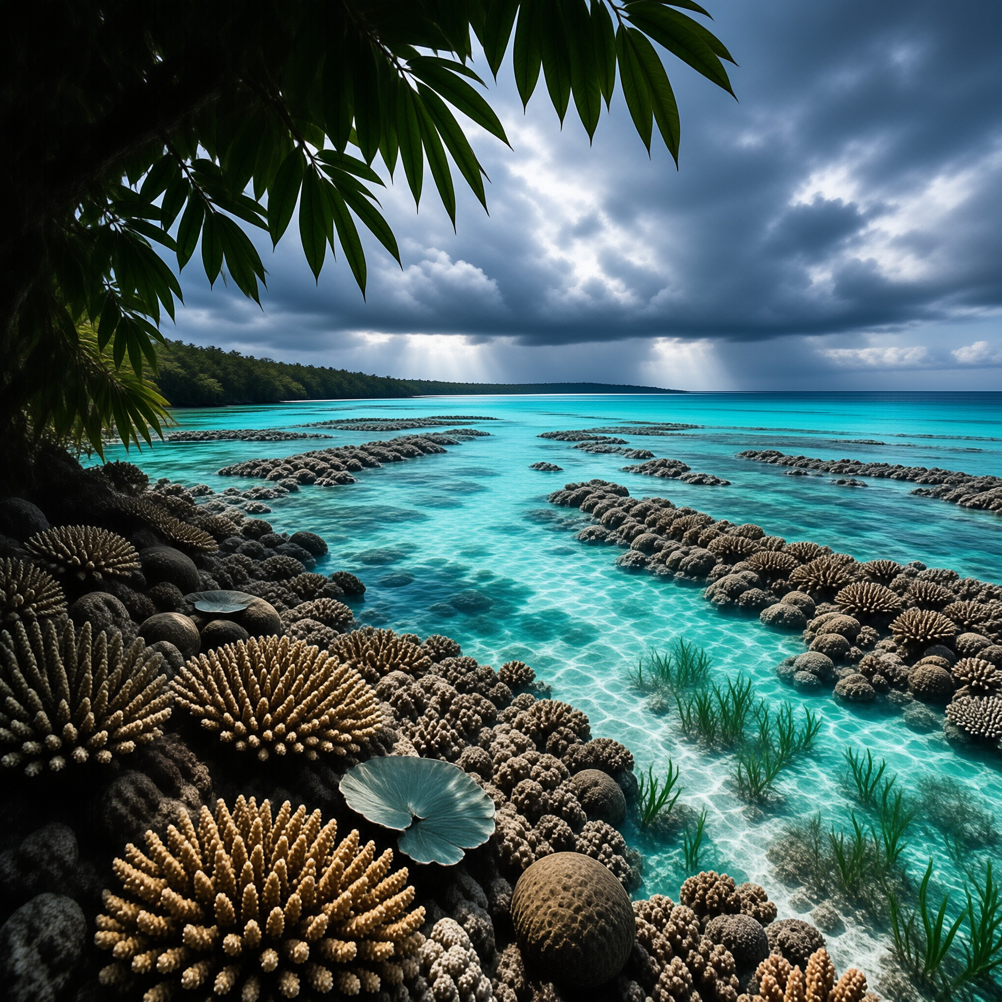 Tropical Coral Reef Seascape