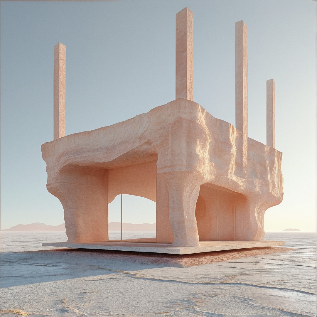 Abstract Sand Architecture