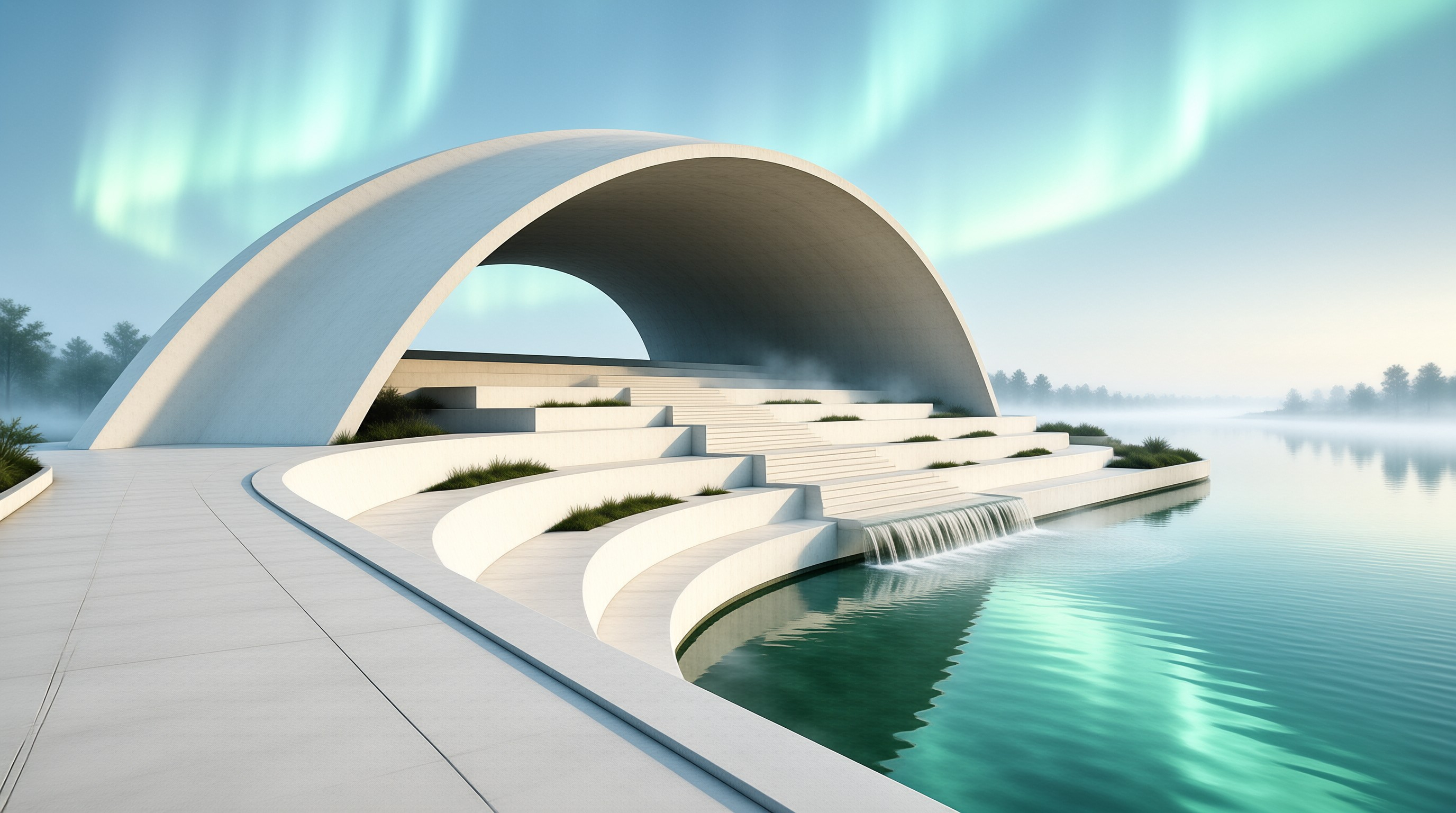Serene Minimalist Architecture