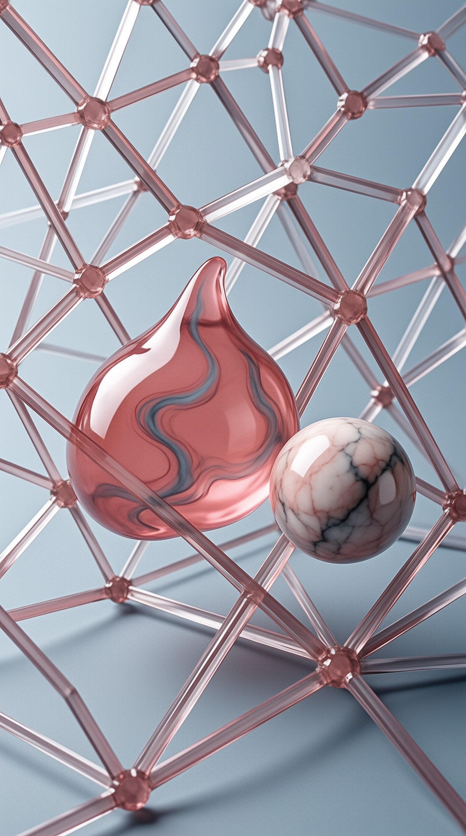 Abstract 3D Lattice Art