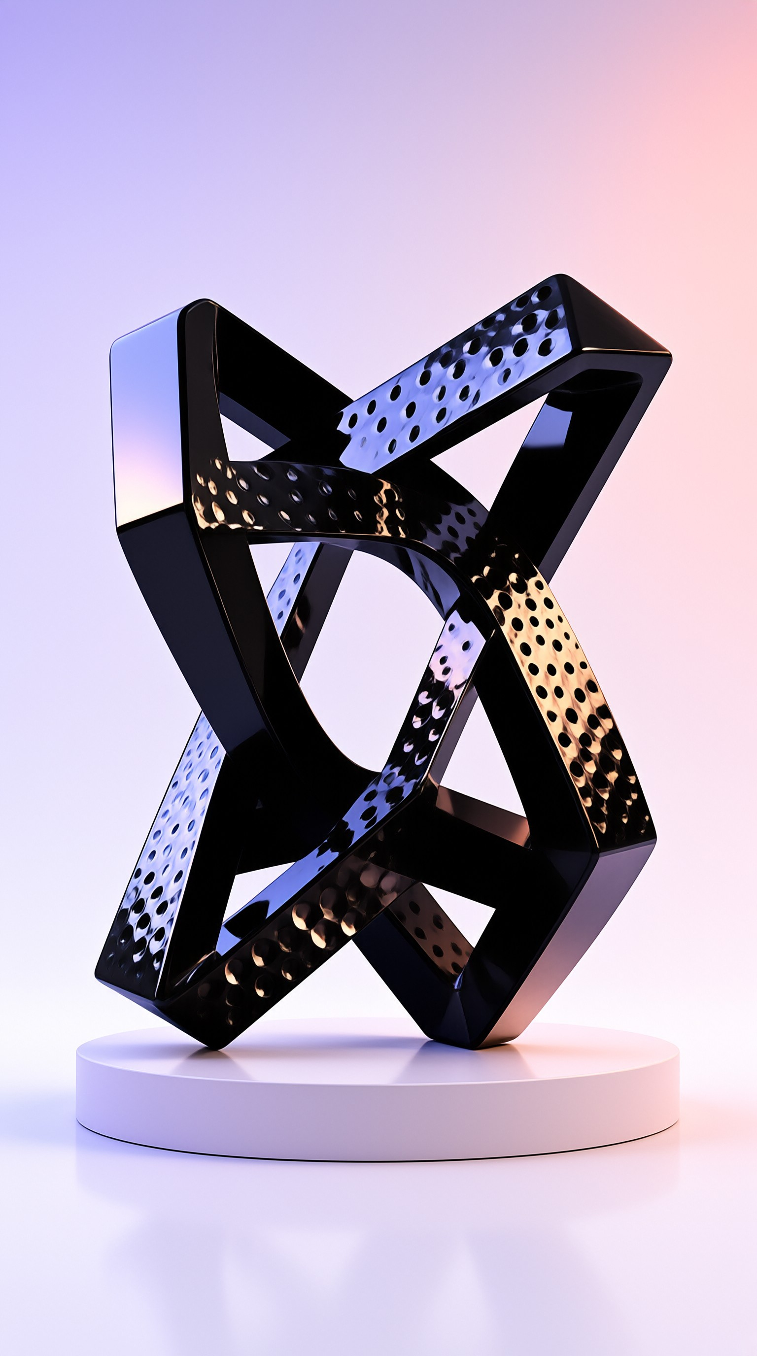 Abstract Geometric Sculpture