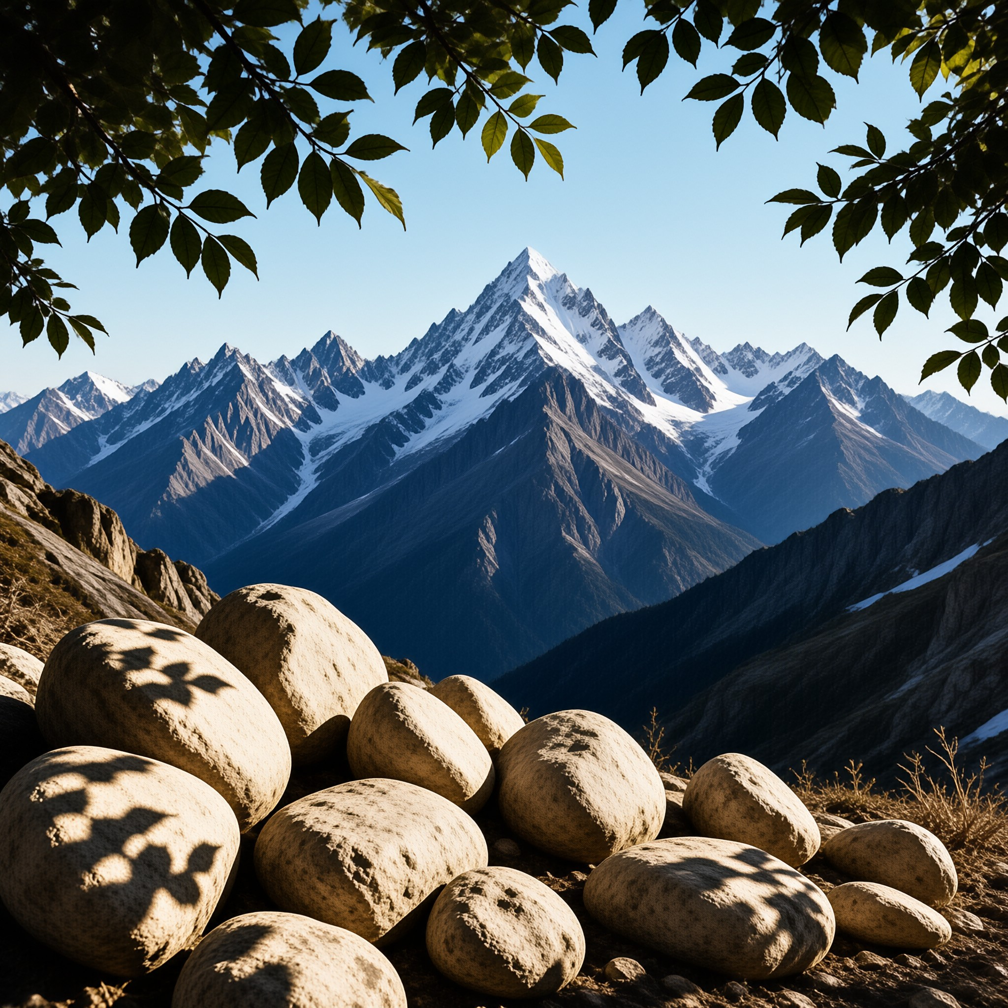 Alpine Peak Landscape