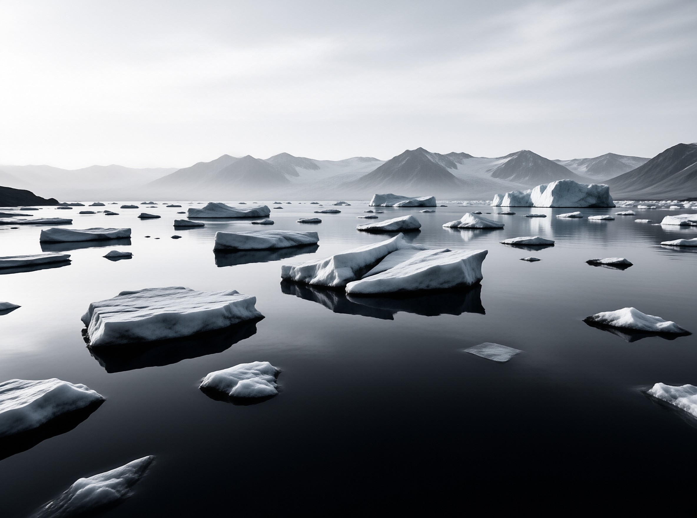 Serene Frozen Landscape