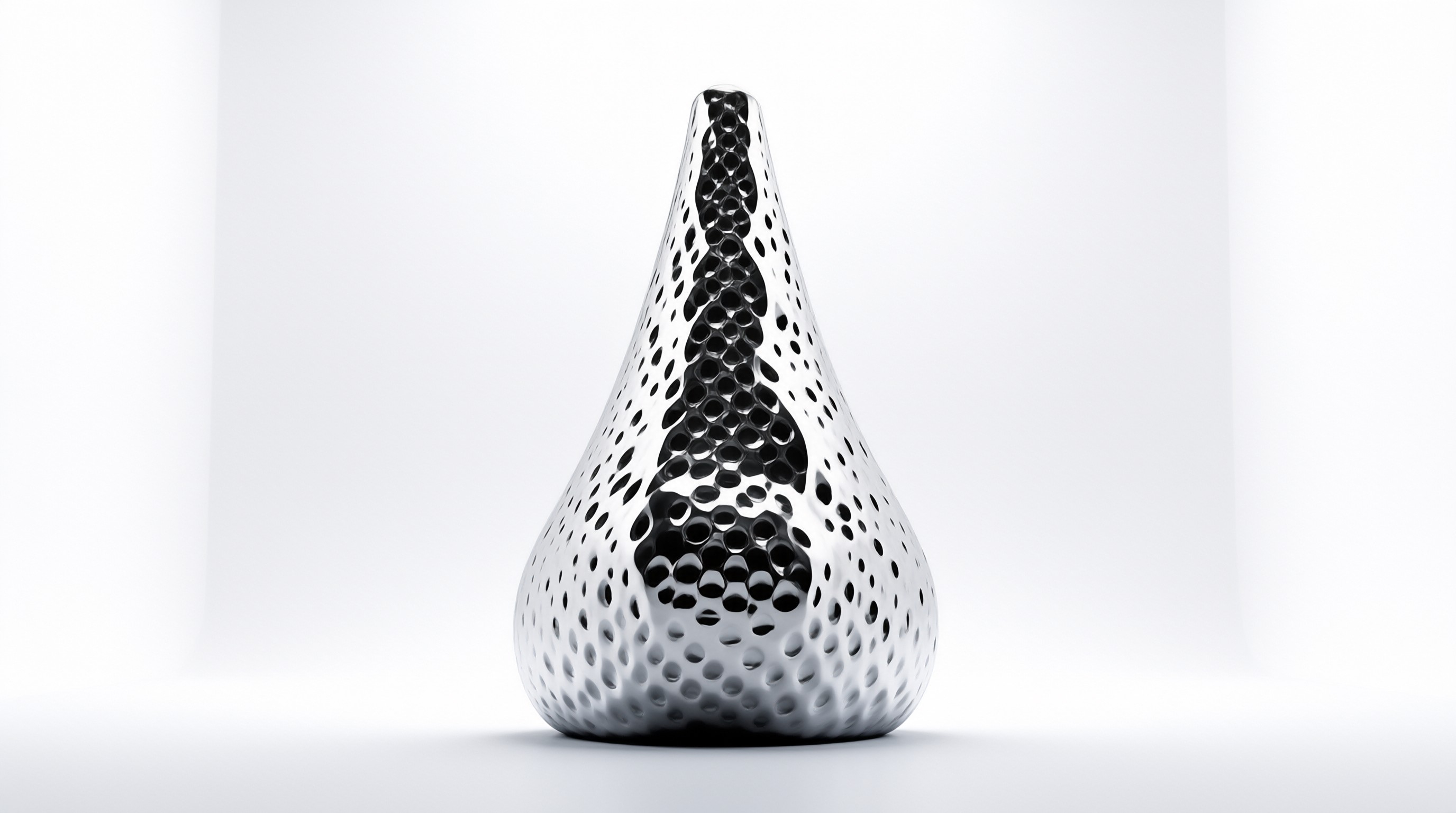 Perforated Teardrop Vase