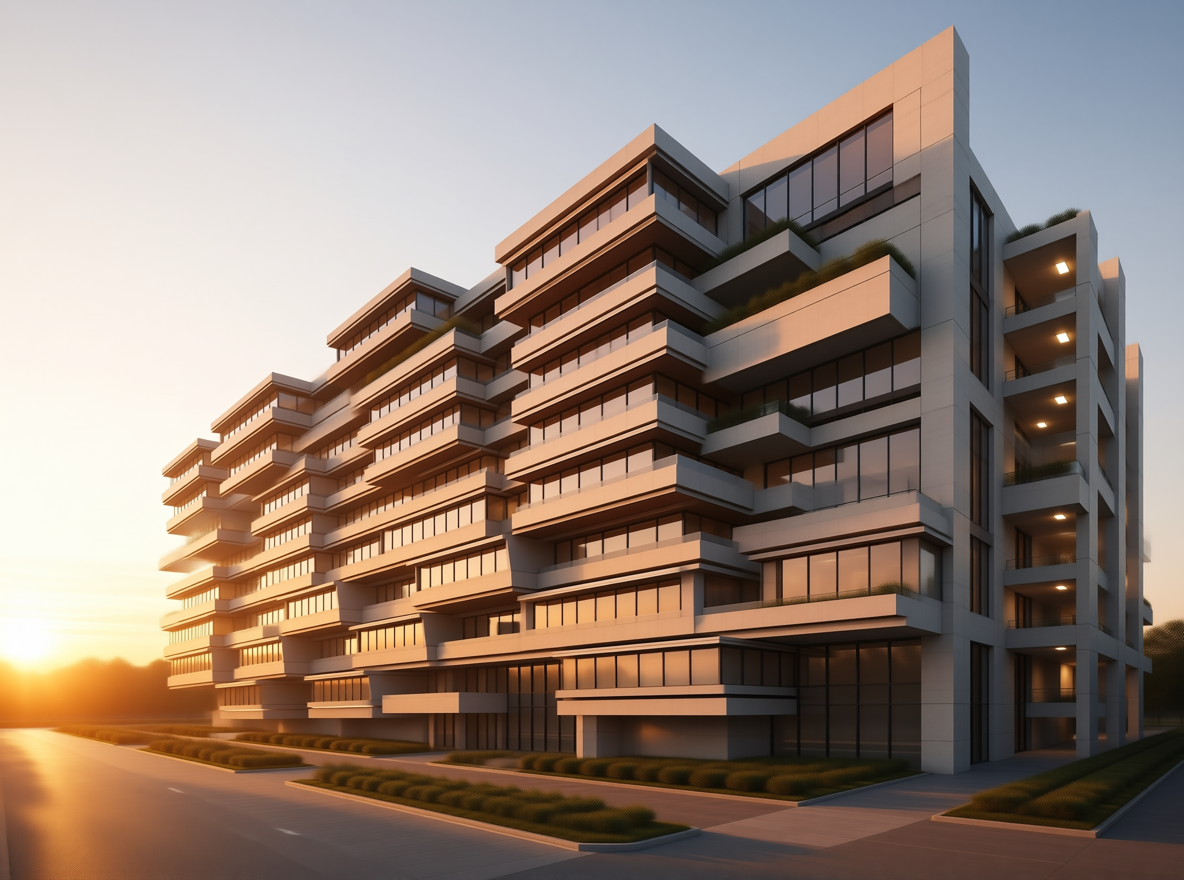 Modern High-Rise Architecture