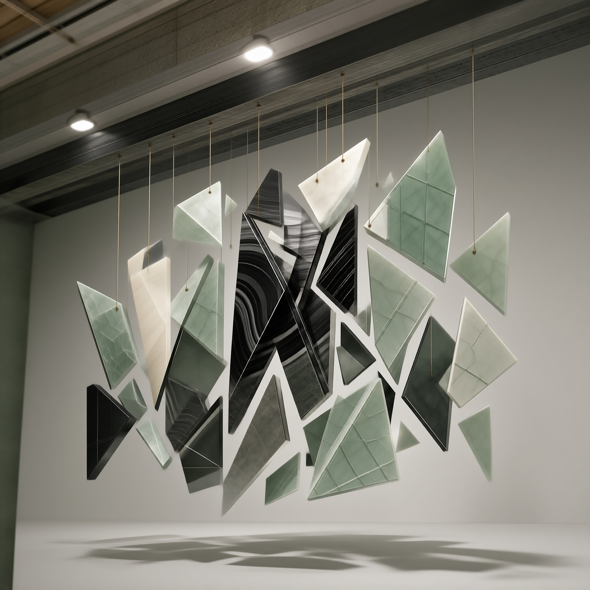 Hanging Geometric Sculpture