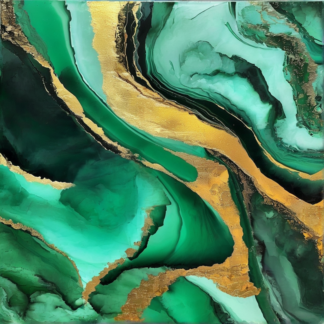 Abstract Fluid Artwork