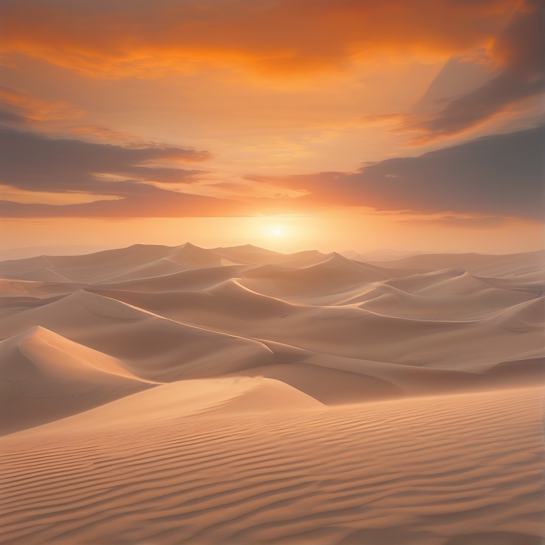 Desert Sunset Dunes
