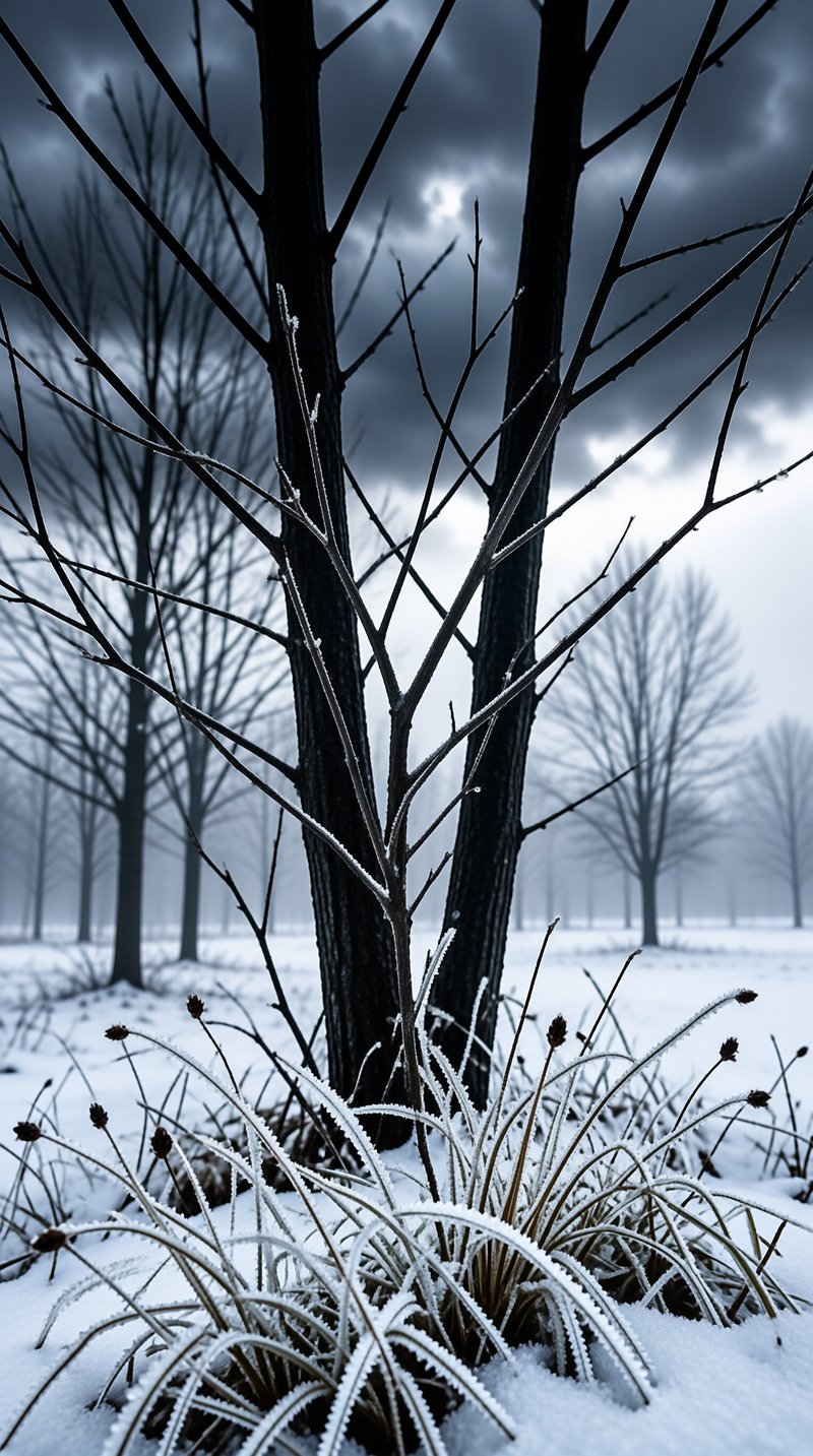 Frosty Winter Forest