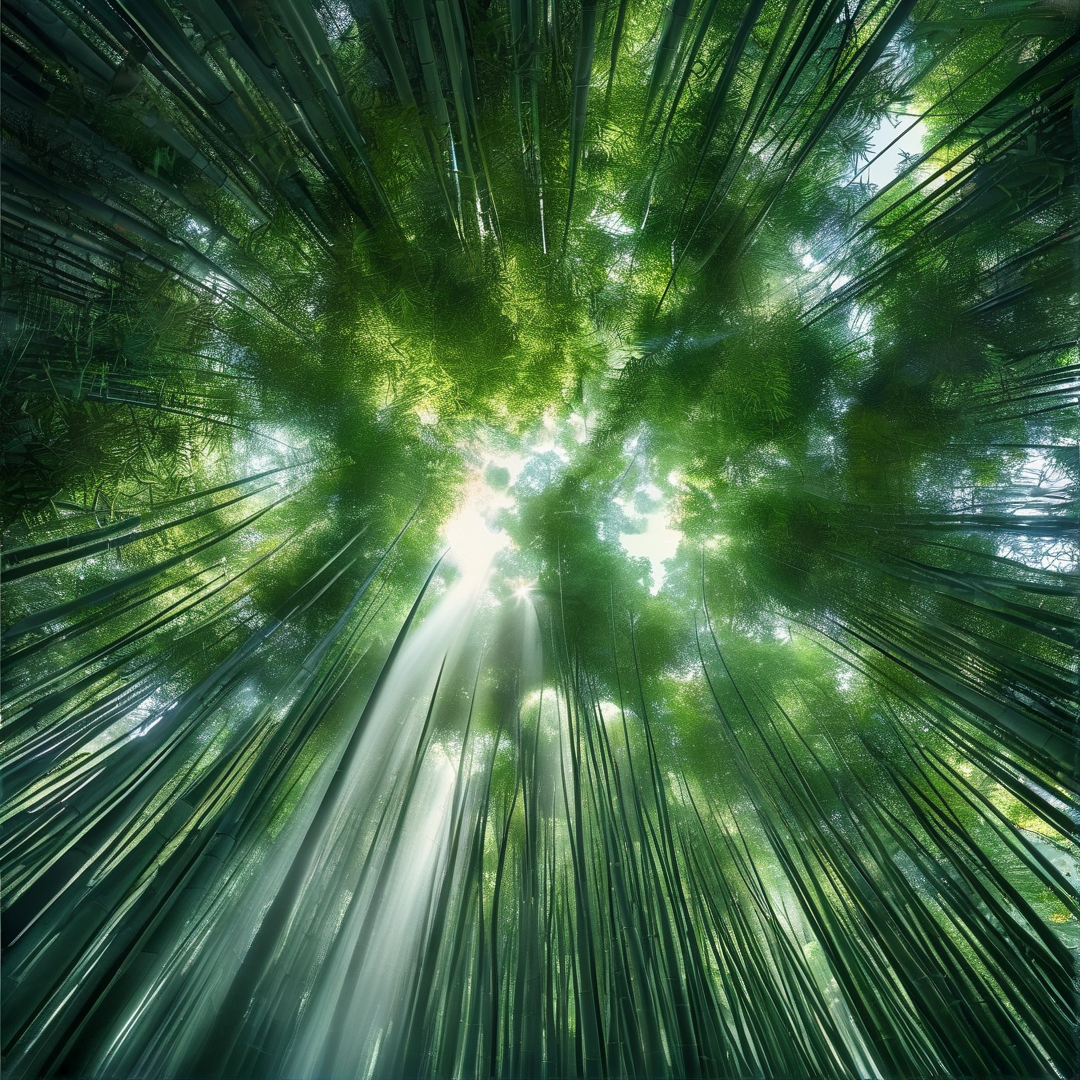 Bamboo Forest Sunlight