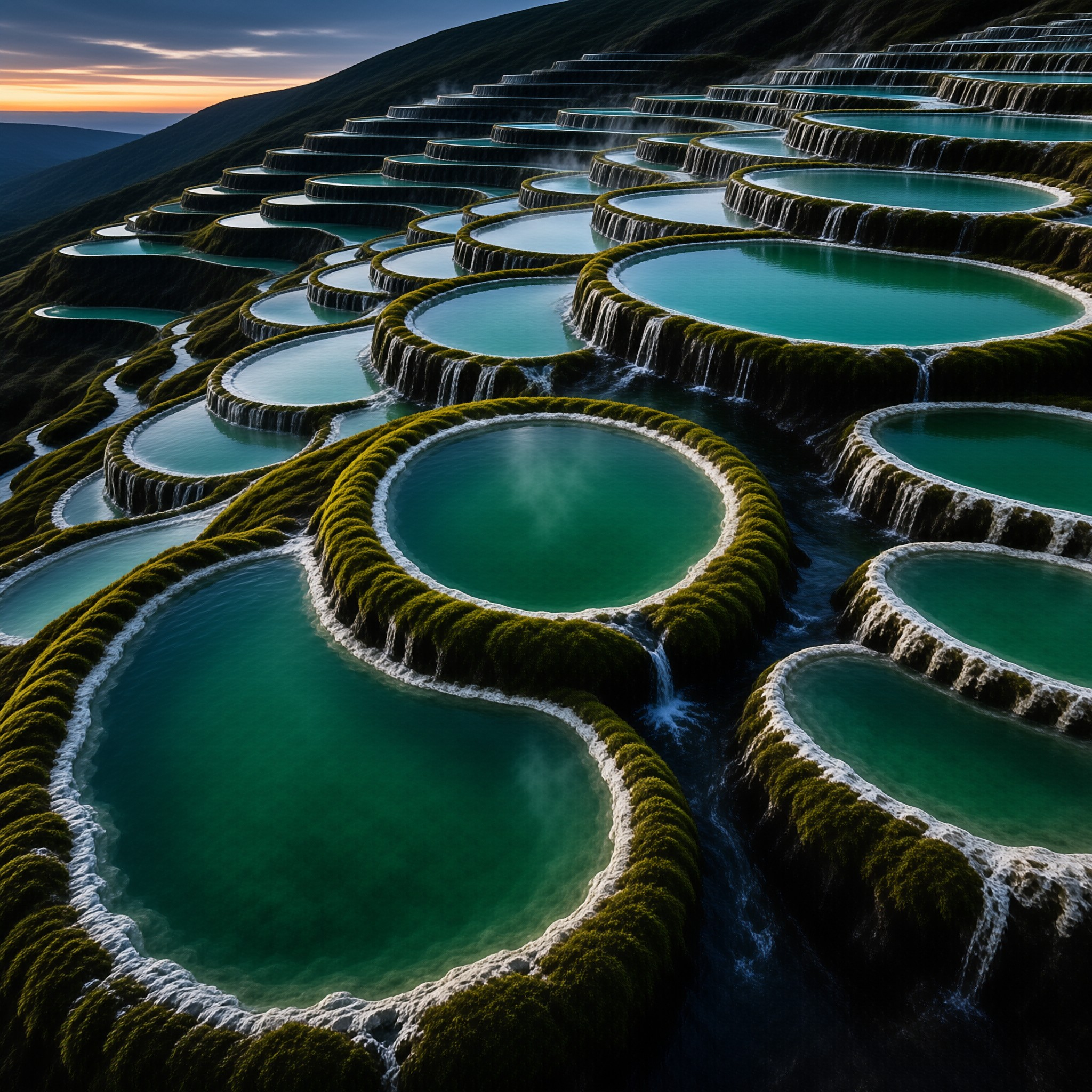 Travertine Terraces