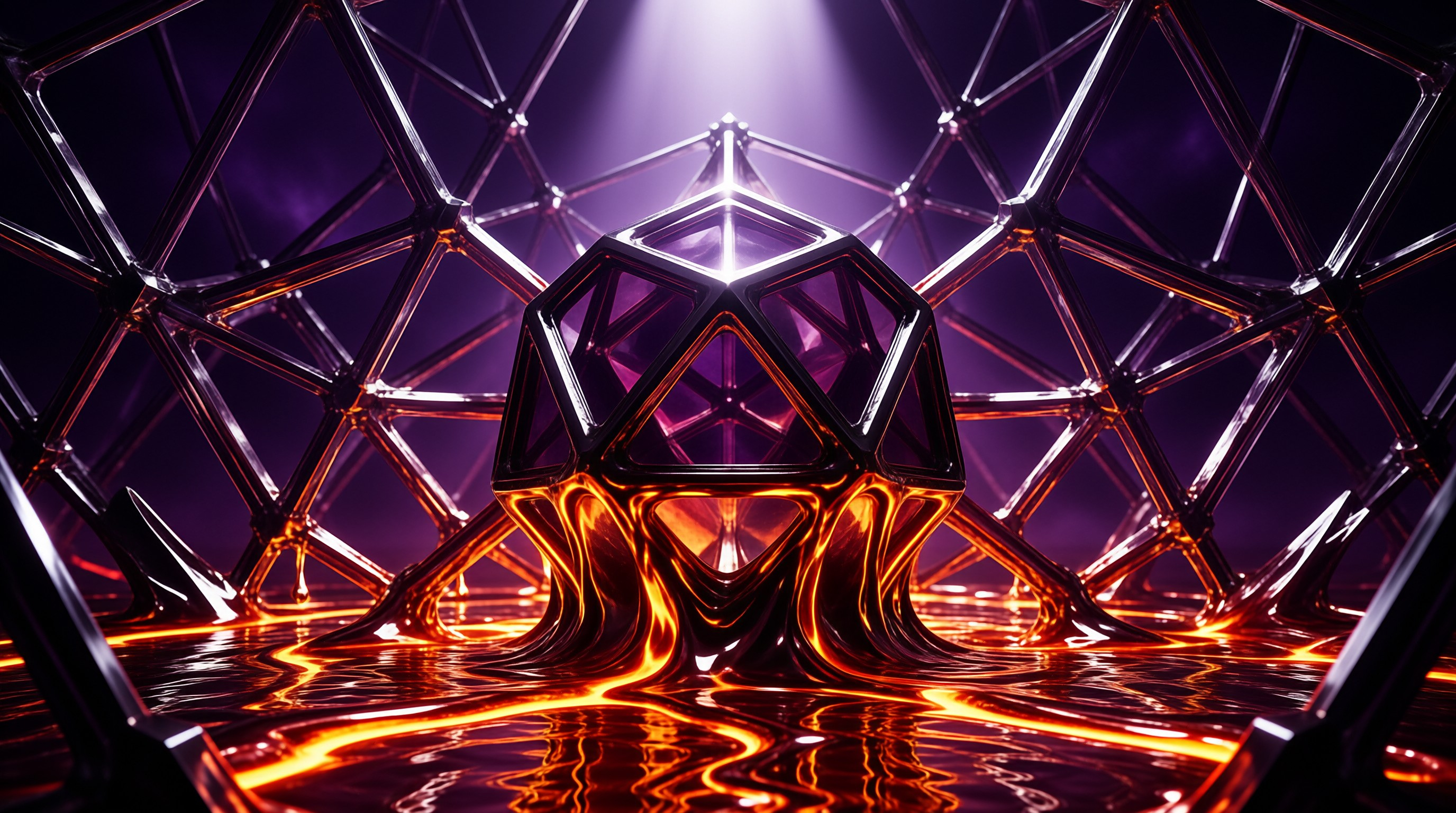 Futuristic Geometric Form