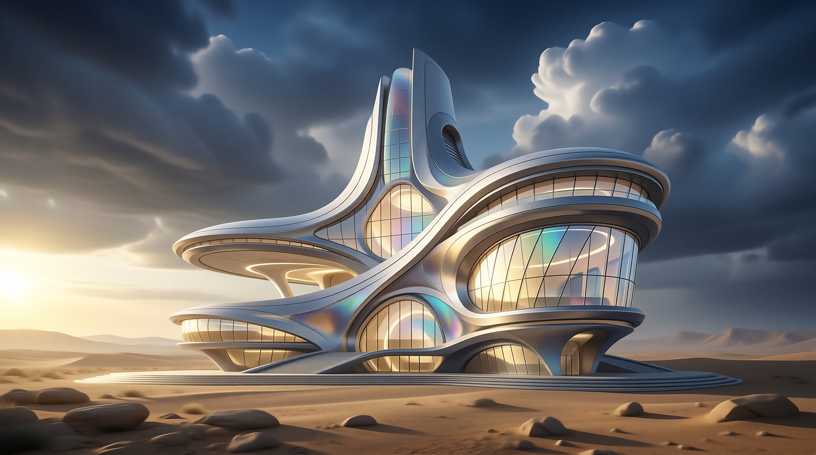Futuristic Desert Architecture