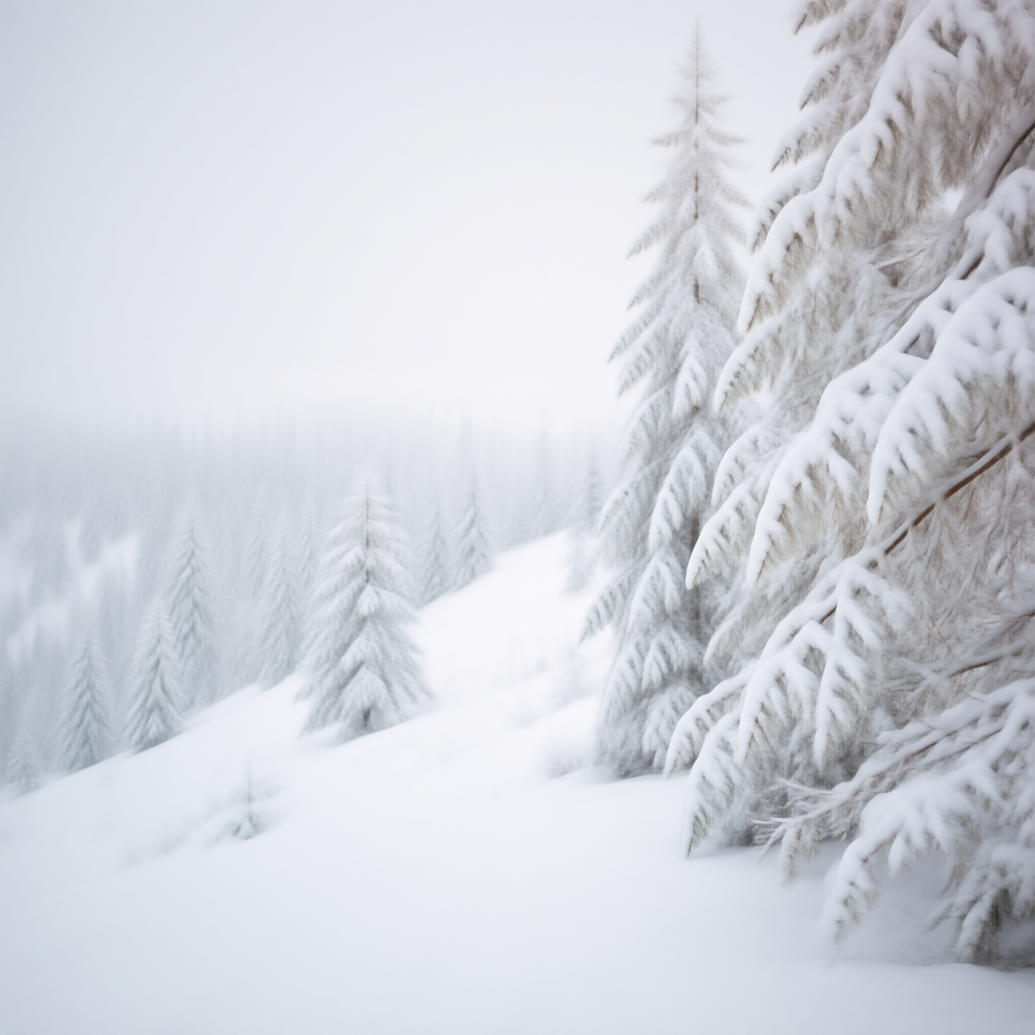 Snowy Forest Landscape