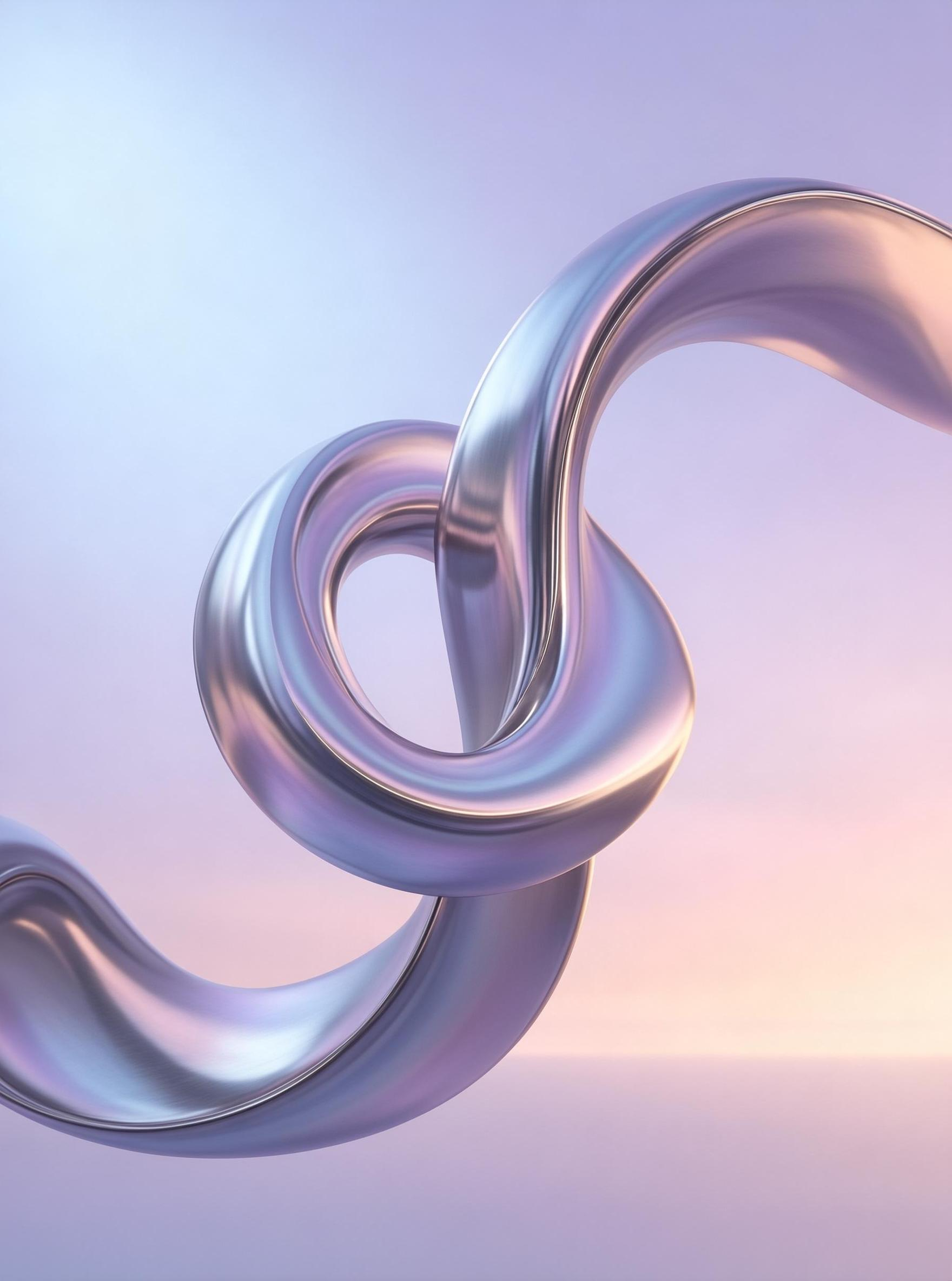 Abstract Metallic Twist
