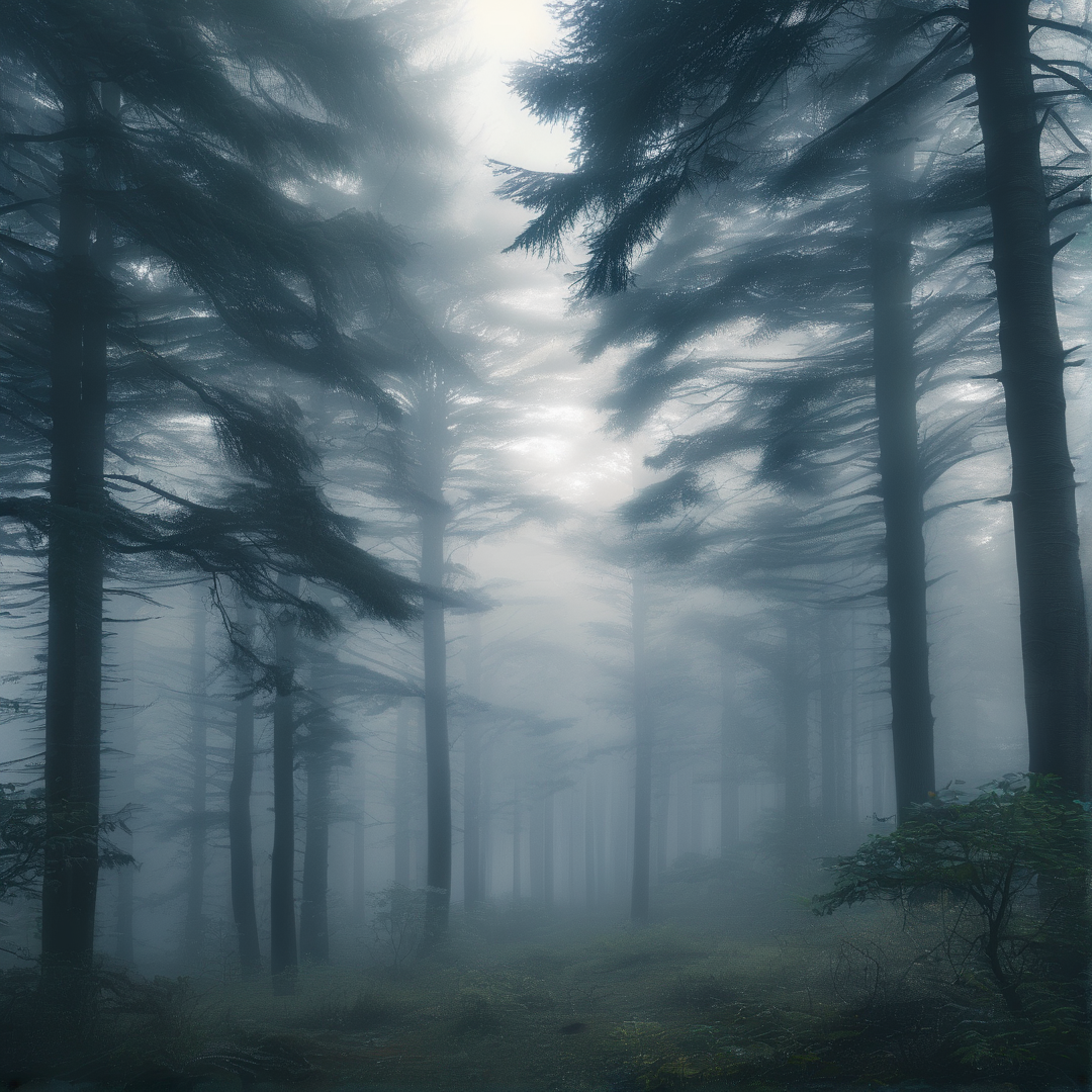 Foggy Enchanted Forest