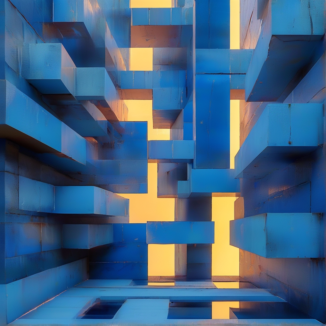 Blue Geometric Structure