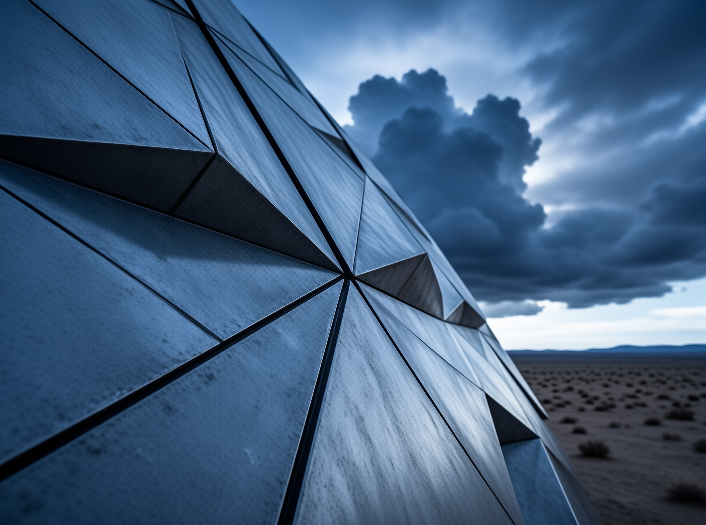 Geodesic Dome in the Desert