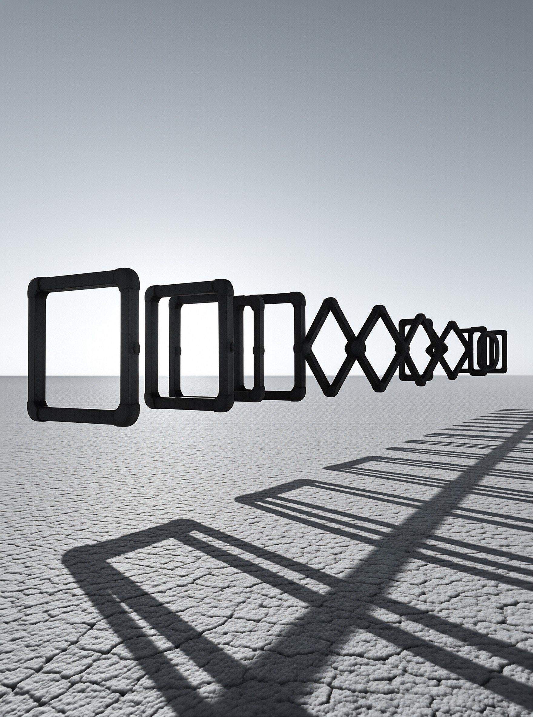 Geometric Frames in Shadow