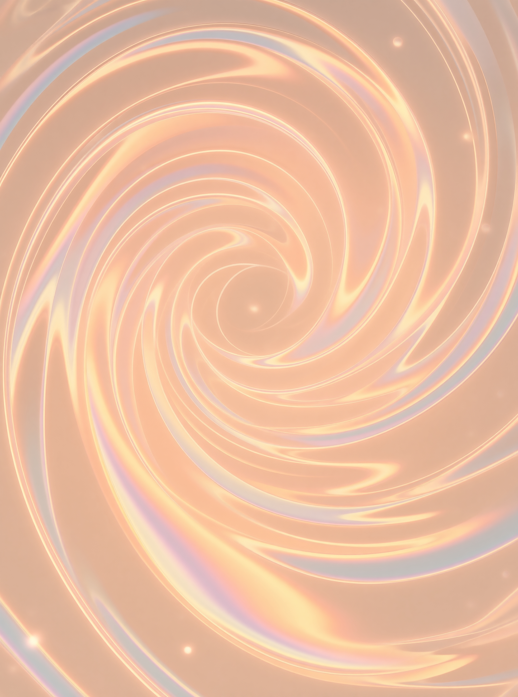 Soft Pastel Spiral Abstract