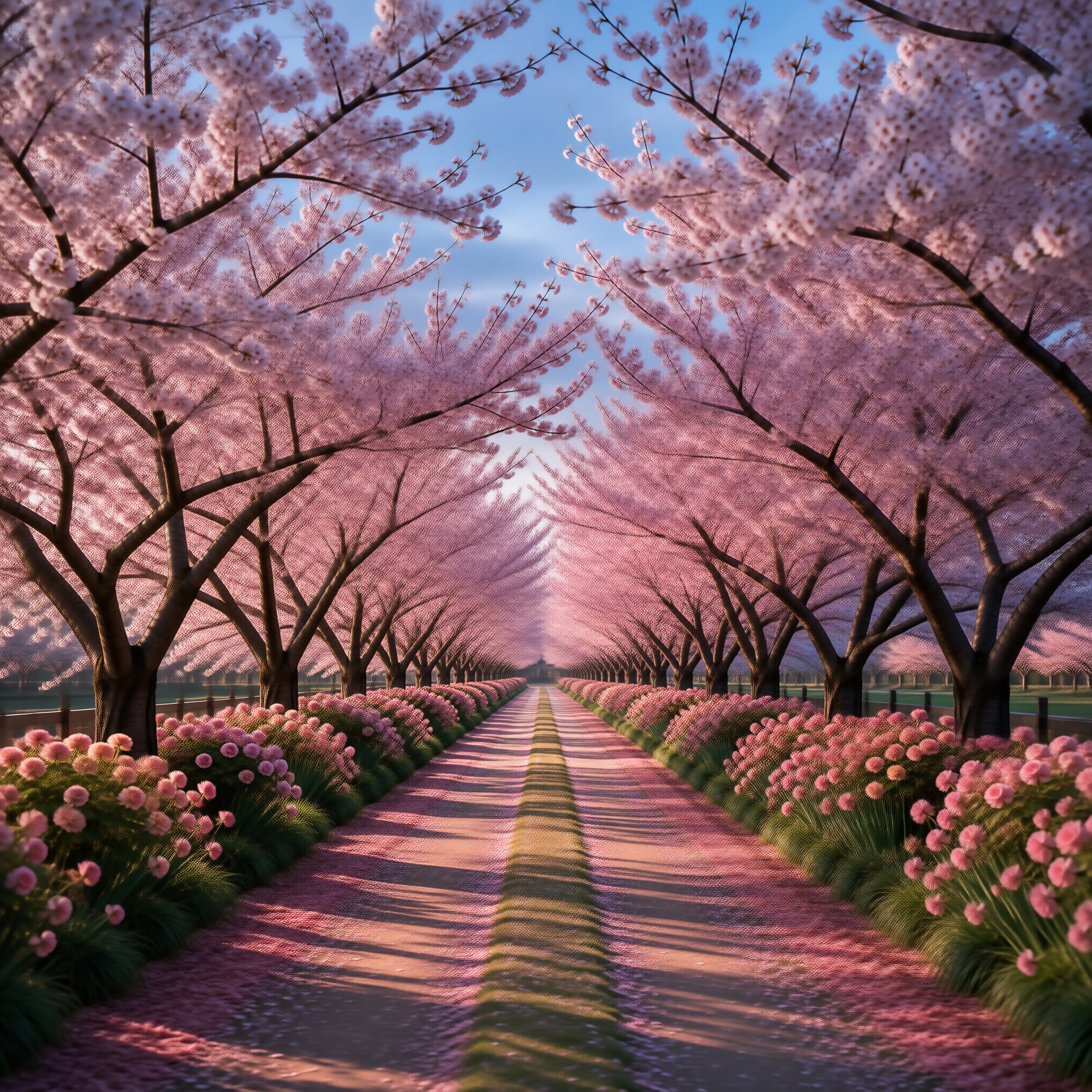 Cherry Blossom Tunnel