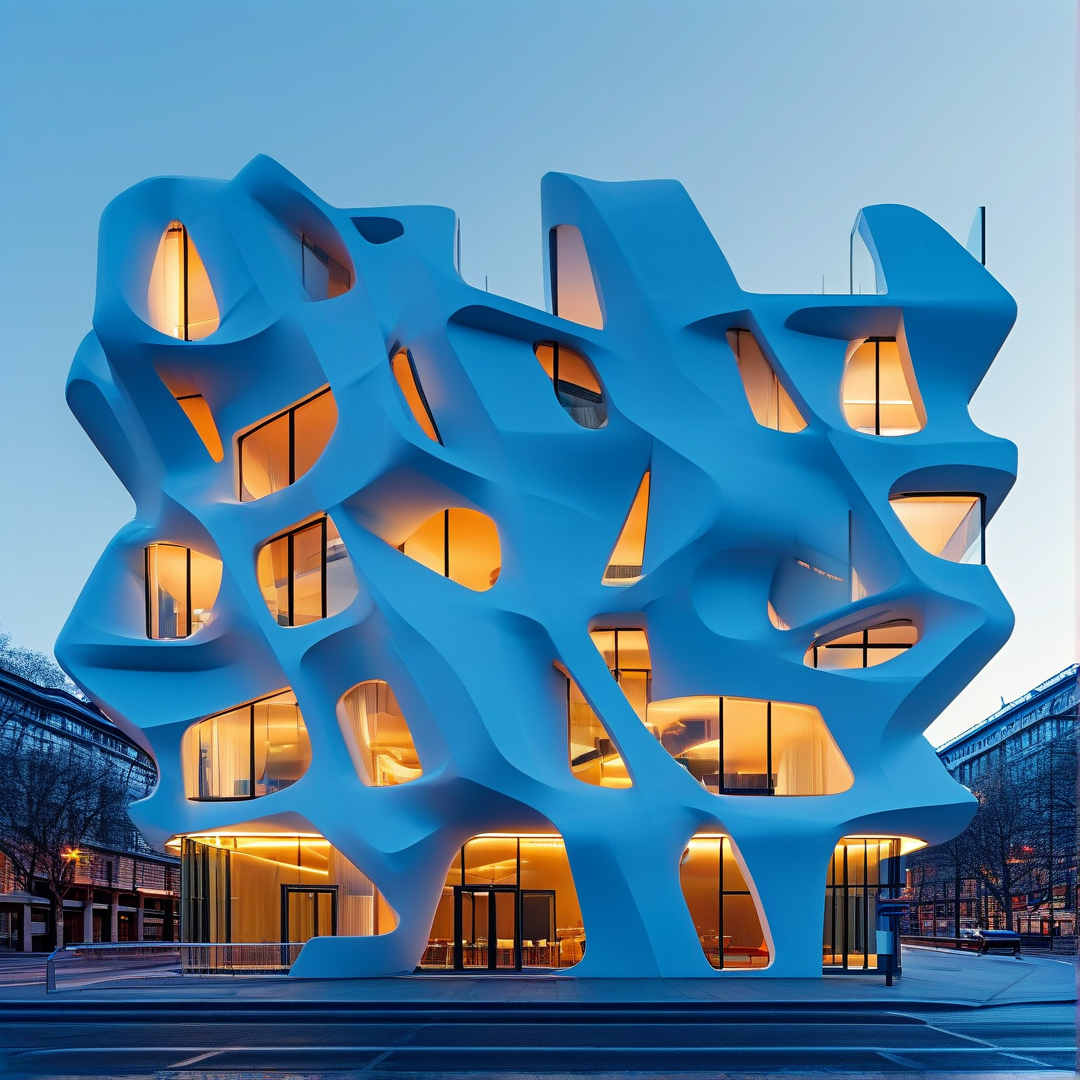 Blue Organic Architecture